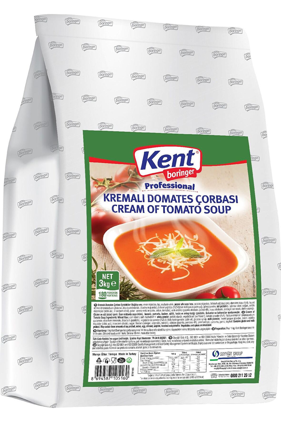 KB Professional Kremalı Domates Çorbası 3 Kg