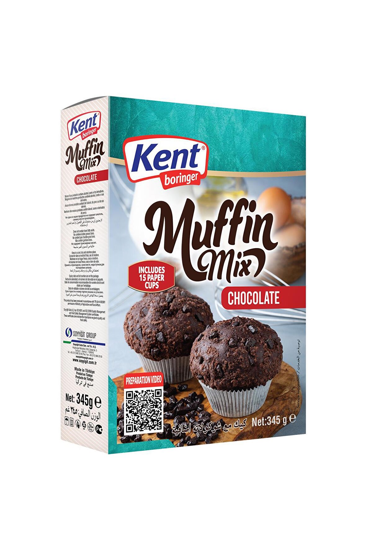 Kakaolu Muffin Mix 345G