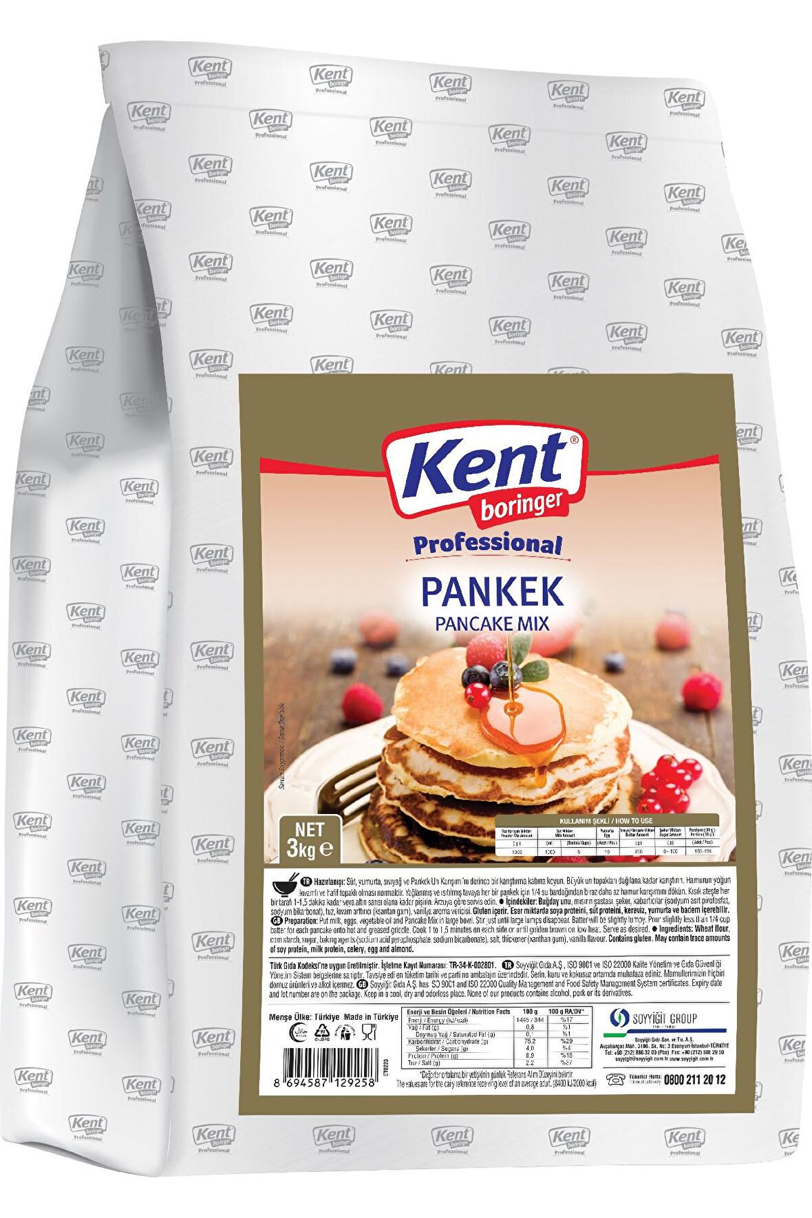 KB Professional Pankek Mix 3 Kg