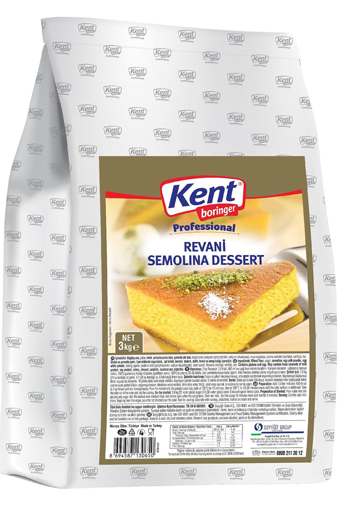 KB Professional Revani 3 Kg