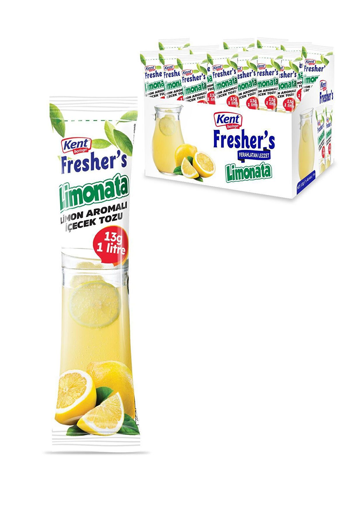 Fresher's Limonata Aromalı Toz İçecek 13 Gr x 48 Adet