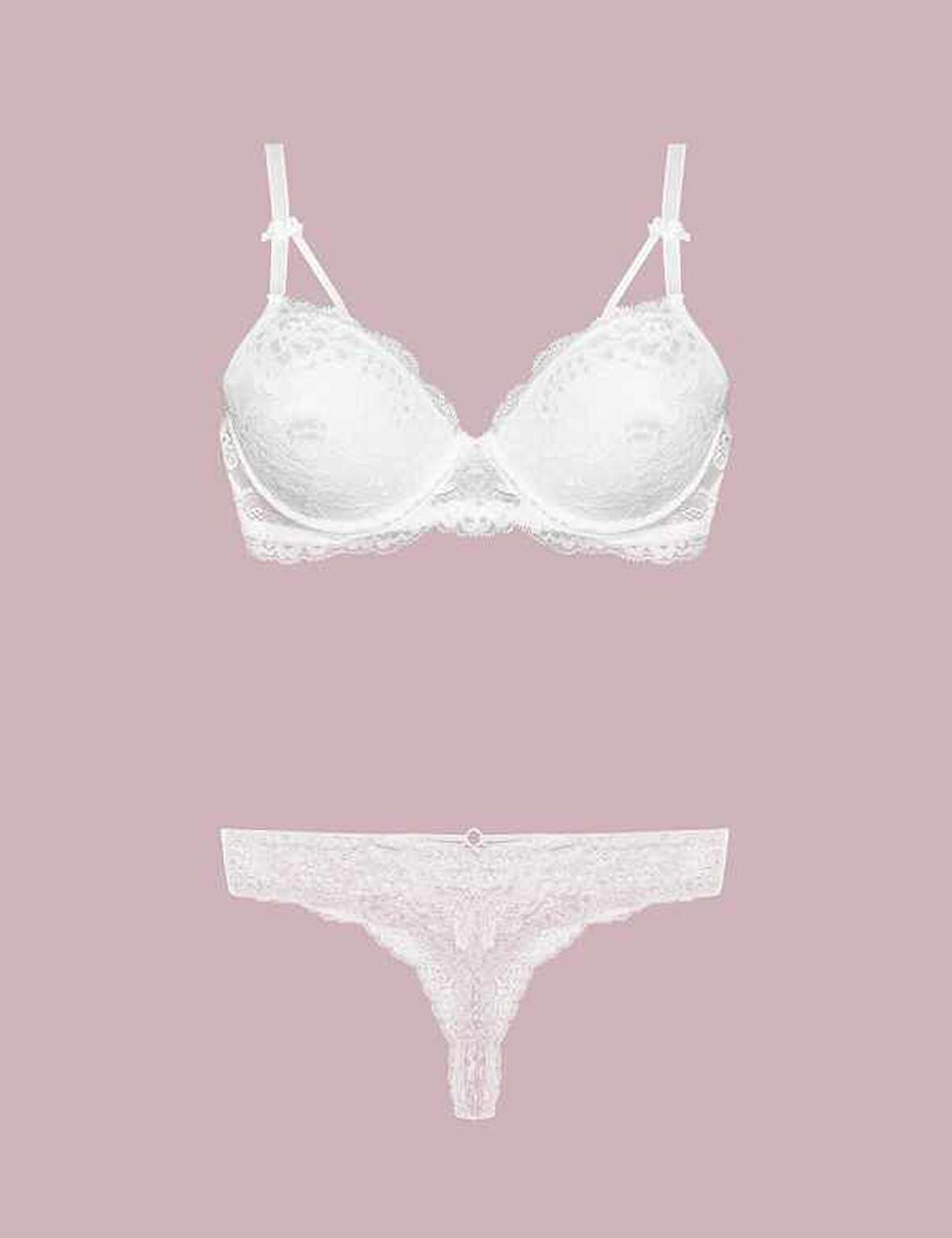 NURTEKS GÜPÜRLÜ DESTEKLİ SÜTYEN TAKIM 4430