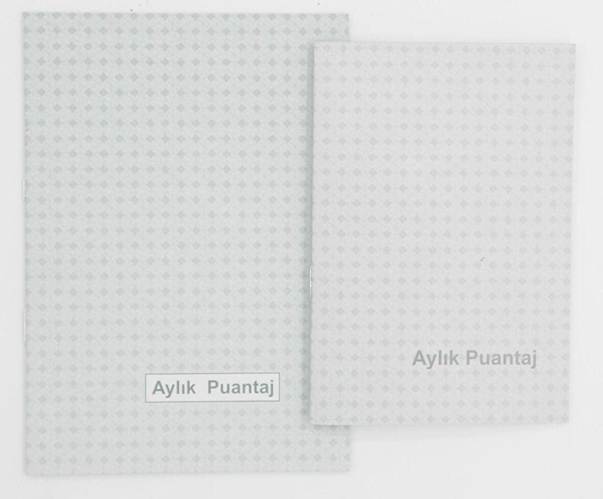 Dilman Puantaj Defteri Aylık Cep Tipi 