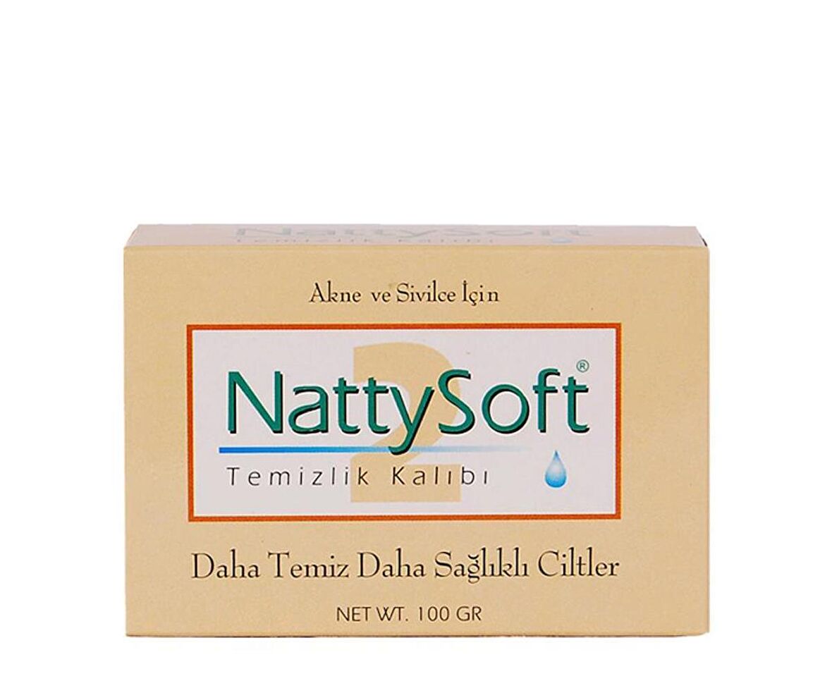 Nattysoft Akne ve Sivilce İçin Temizleme Kalıbı 100 Gr