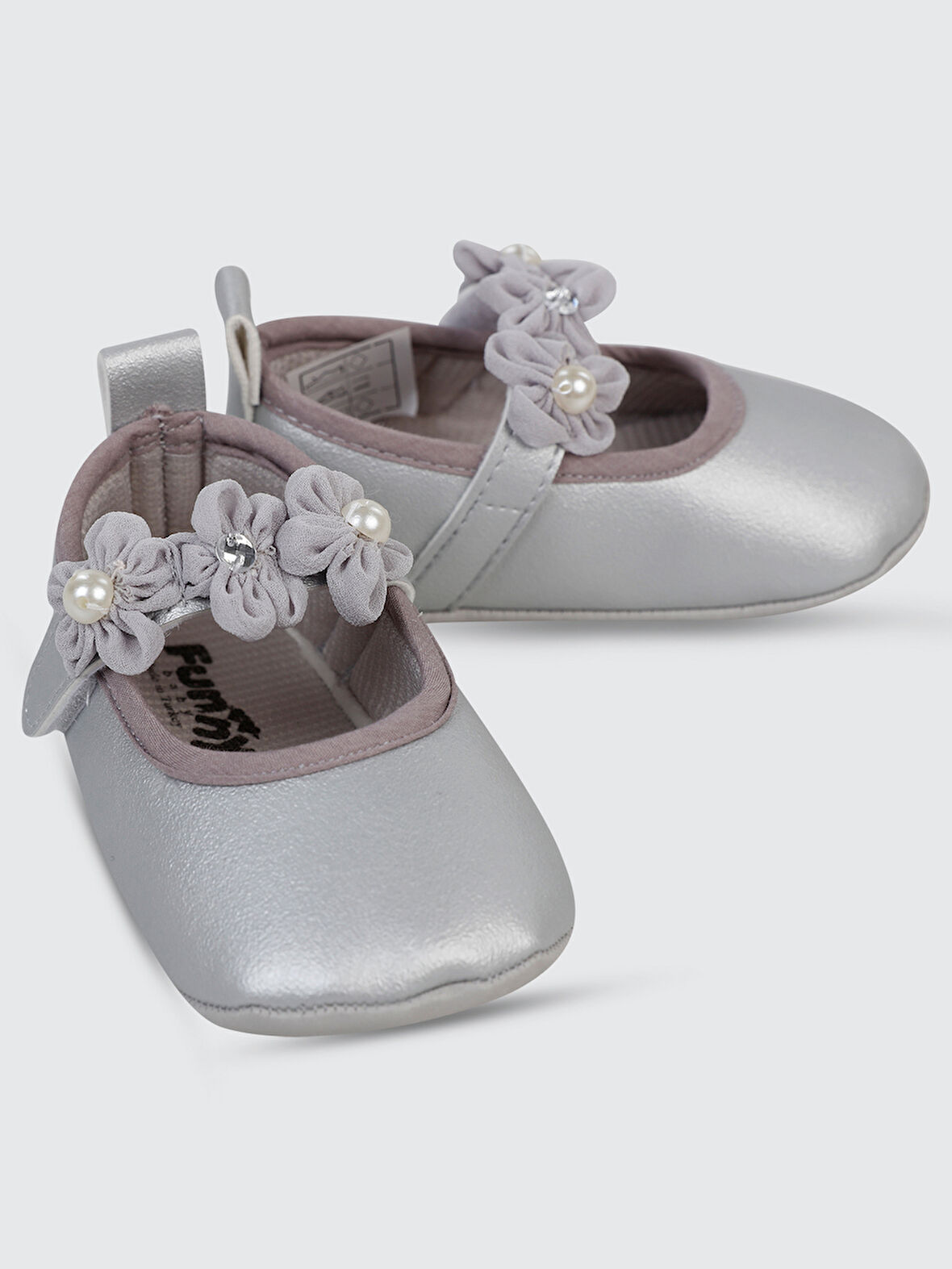 Starteach Kız Bebek Patik 17-19 Numara Gri