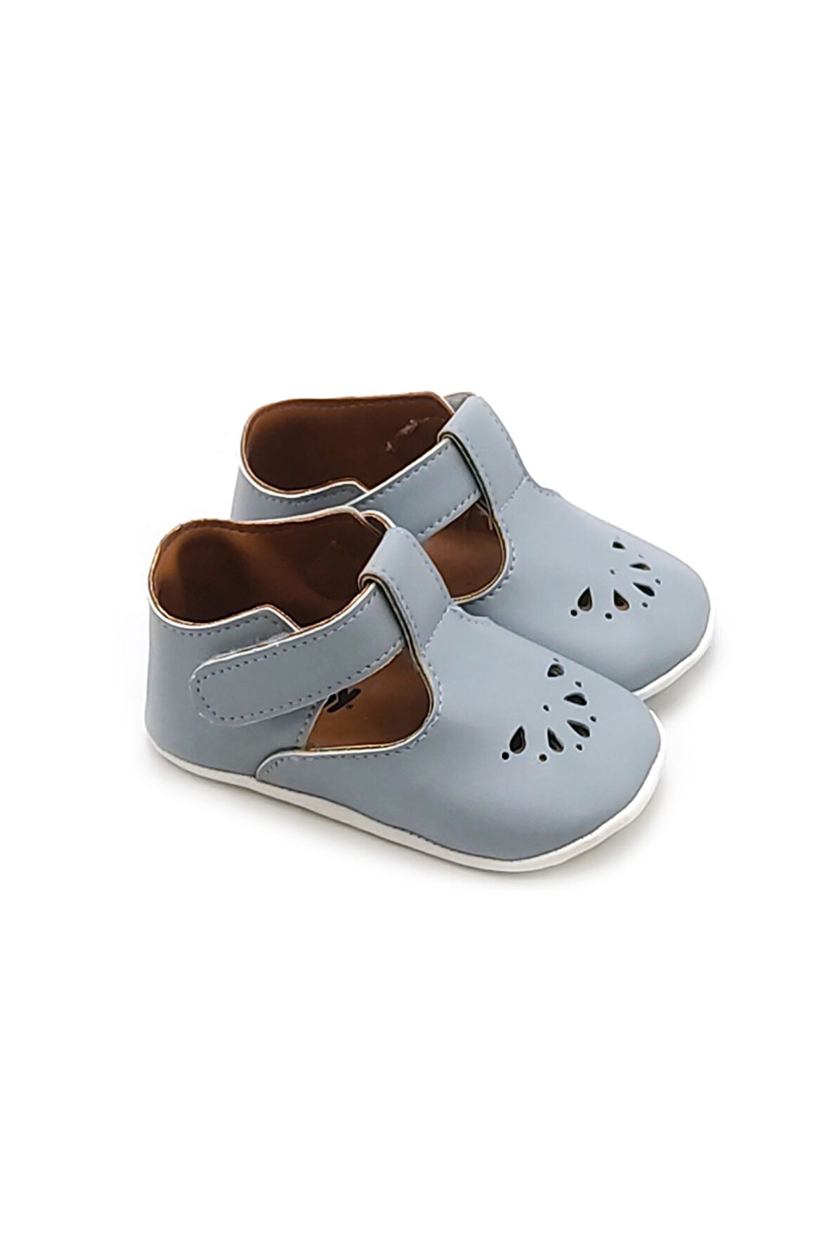 Deri İlk Adım Ayakkabısı Mavi