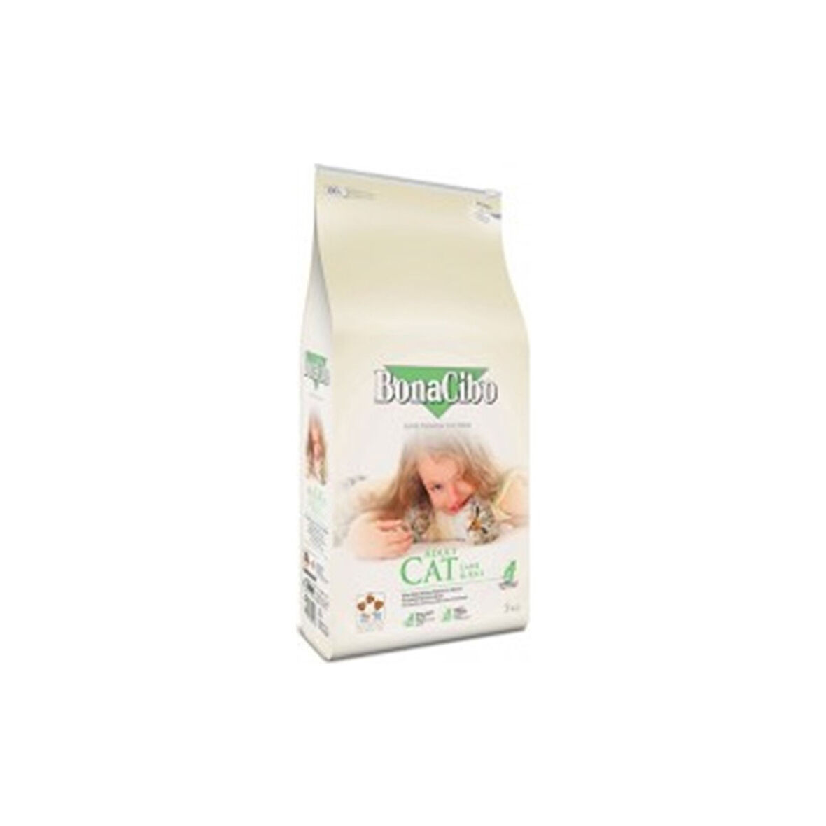 BonaCibo Kuzu Etli Ve Pirinçli Kedi Maması 5 kg