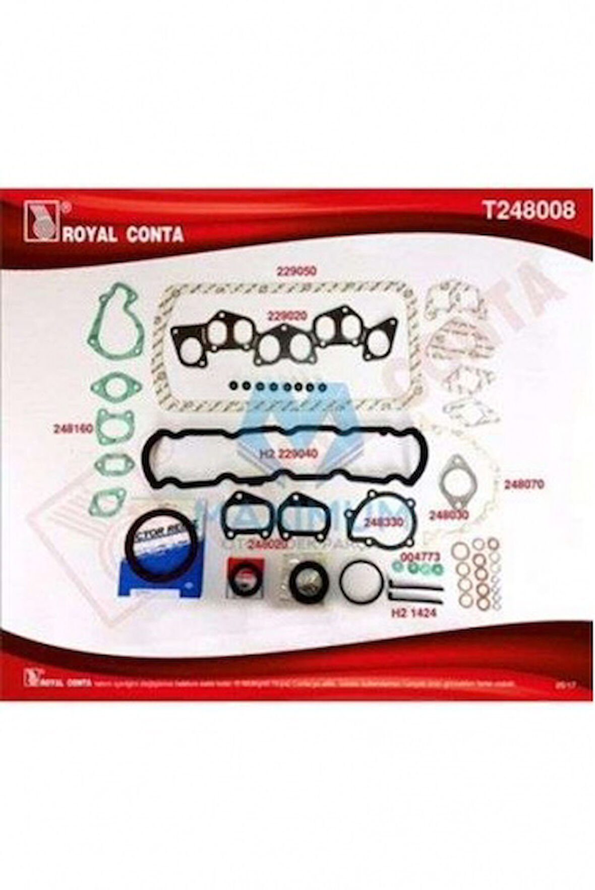 Psa Motor Takım Conta (alt / Ust Full) Reinz Keceli S,k,c Harıc Partner Berlingo Boxer Expertjumpy Xud9 - Royal T248008