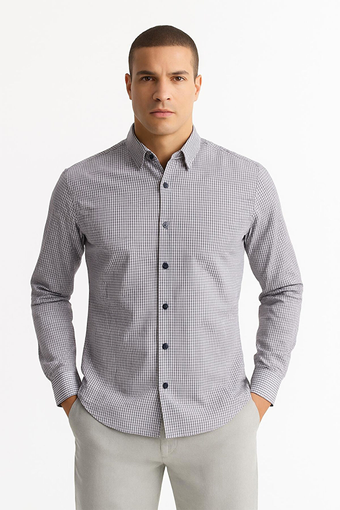 Erkek Slim Fit Gömlek