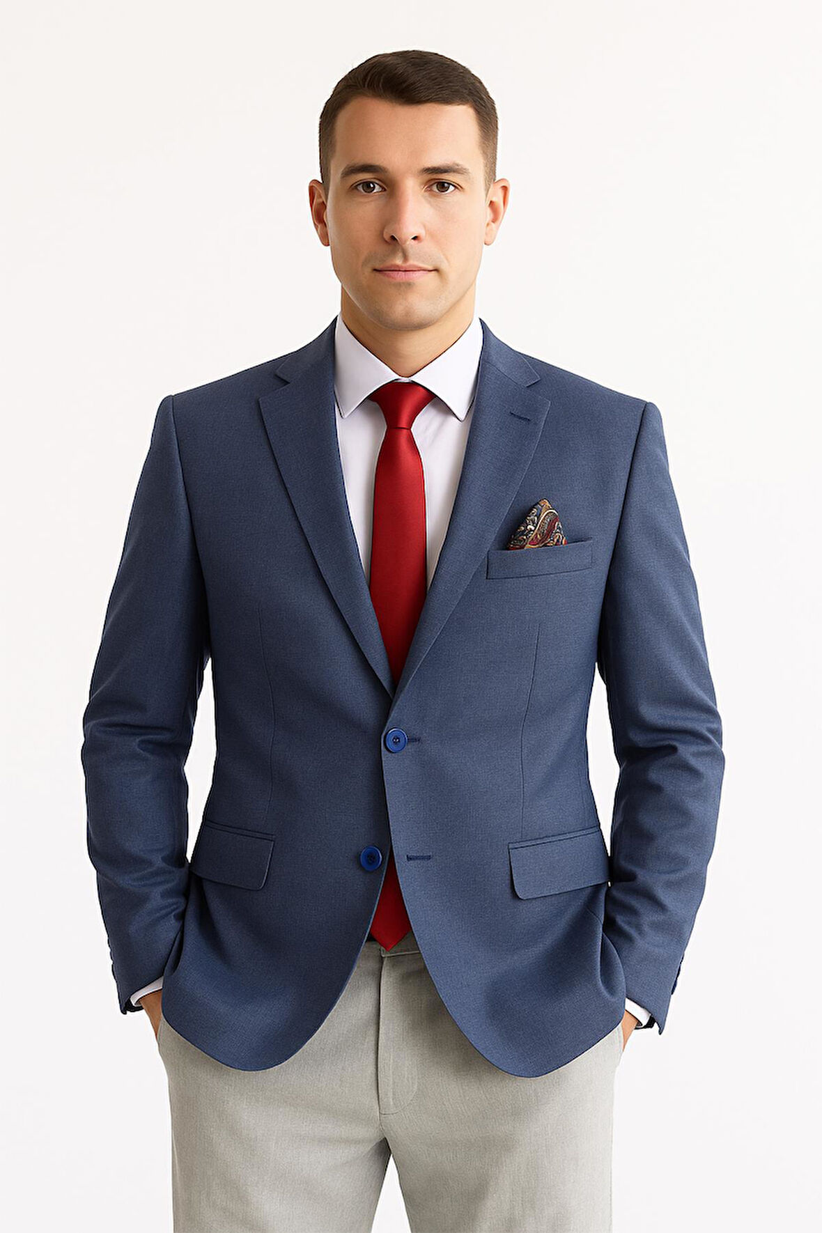 Erkek Tek Ceket Slim Fit