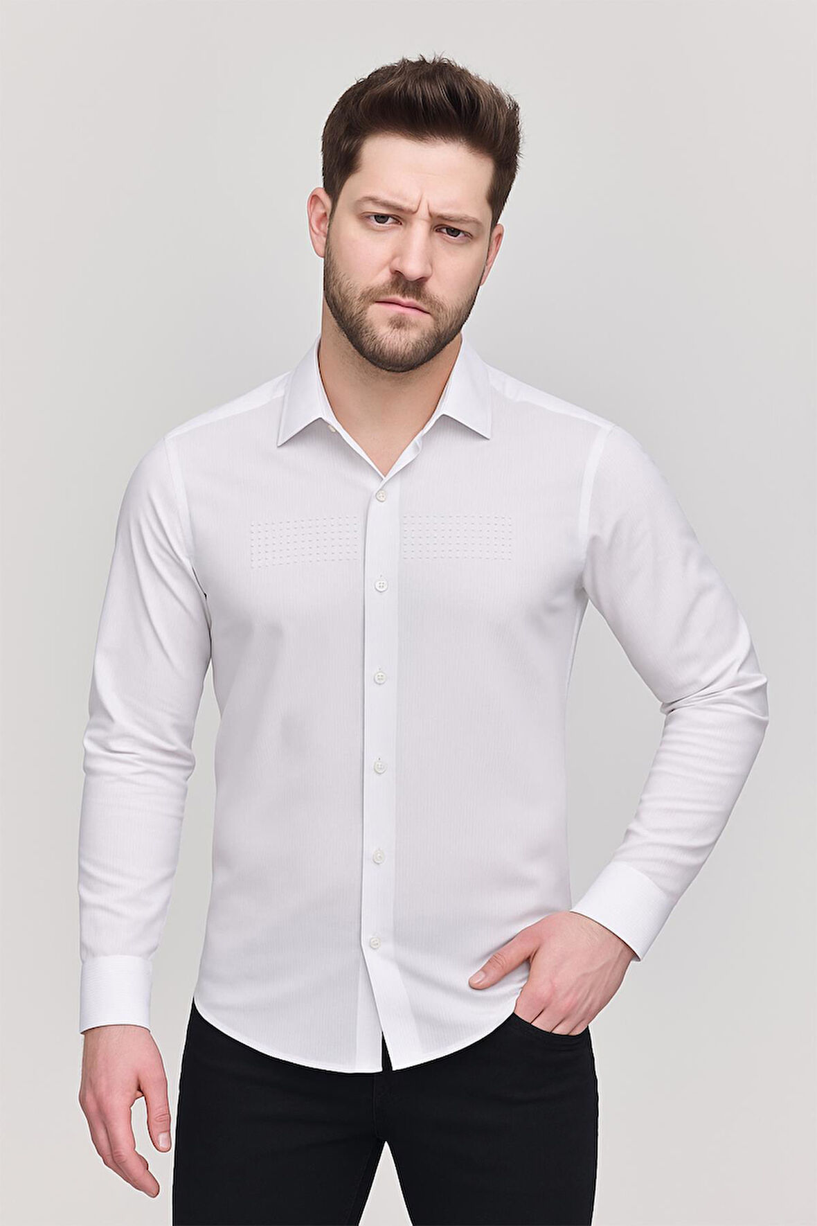 Erkek Slim Fit Gömlek