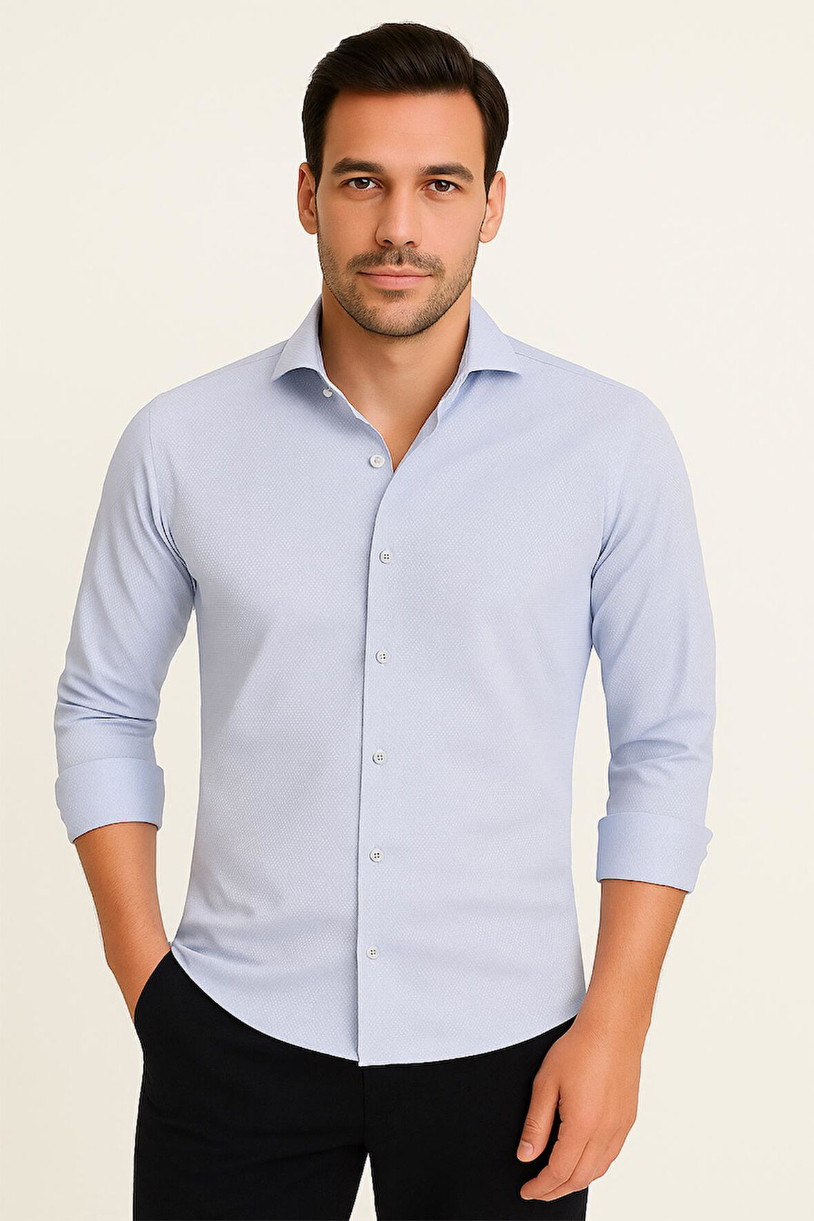 Erkek Slim Fit Gömlek