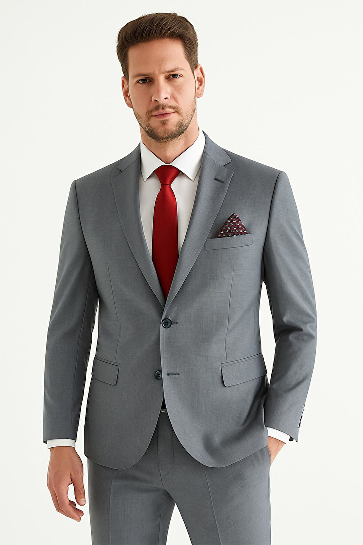 Erkek Takım Elbise Slim Fit