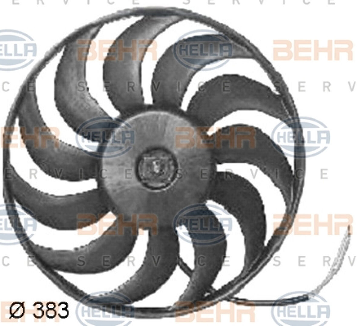 Vw Fan Motoru Sol - Sol - Bhr Cff 133 000s