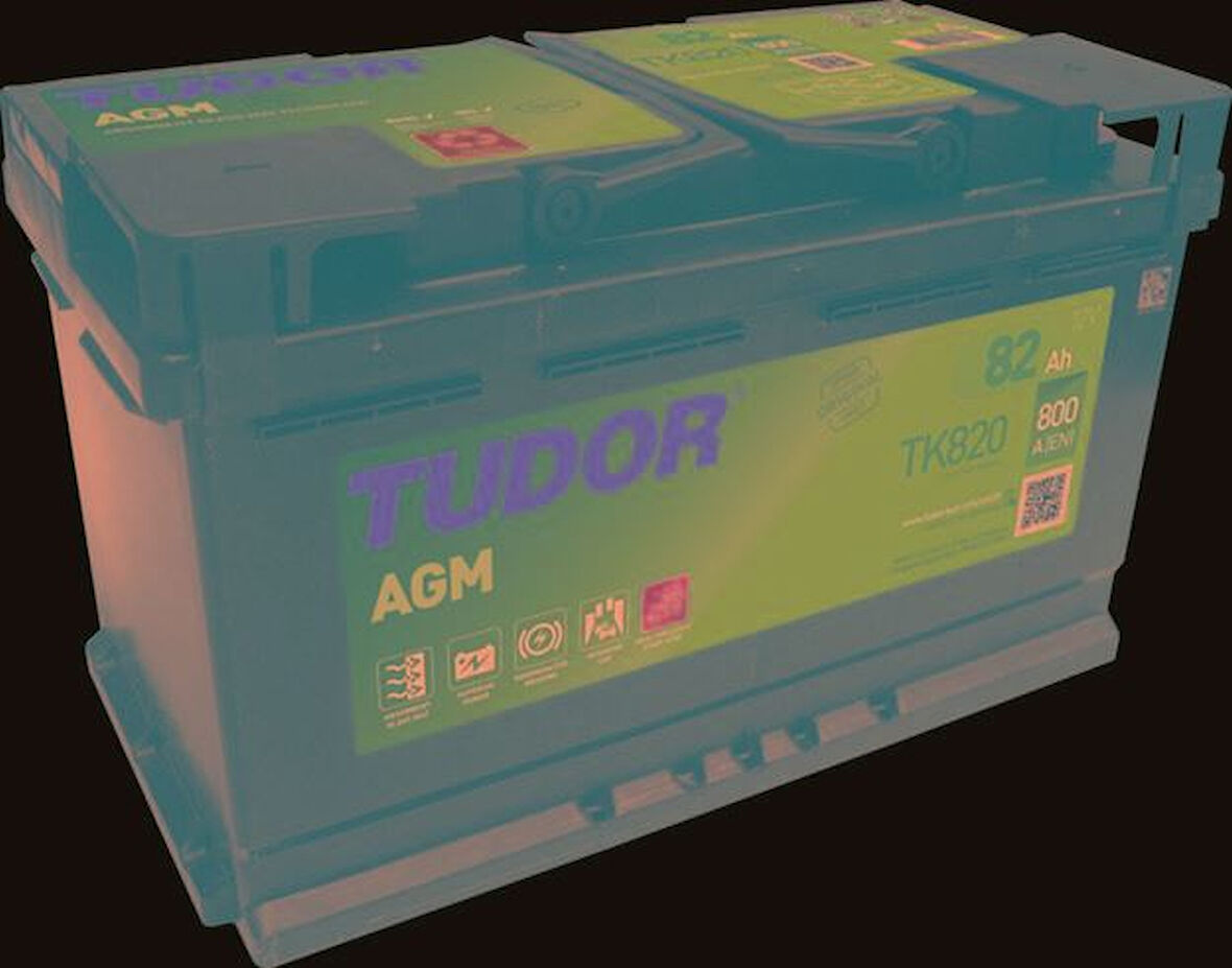 Aku Aku 12v 82 Ah 800a Start Stop Agm L04 (315x175x190) - Tudor Tk820
