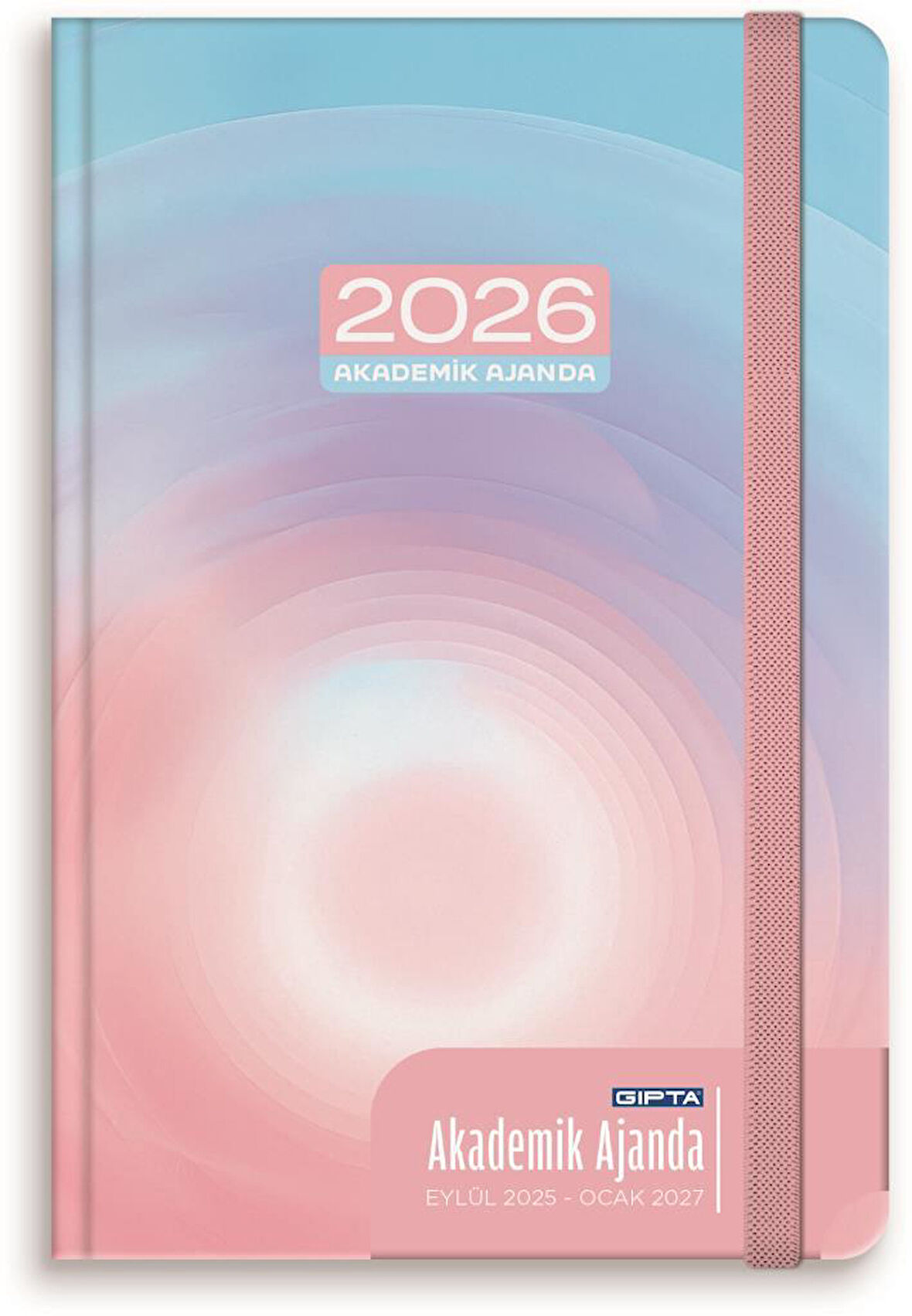 Gıpta 2025 Eylül-2026 Aralık DİKİŞLİ Akademik Ajanda 17X24 Cm  Model-4