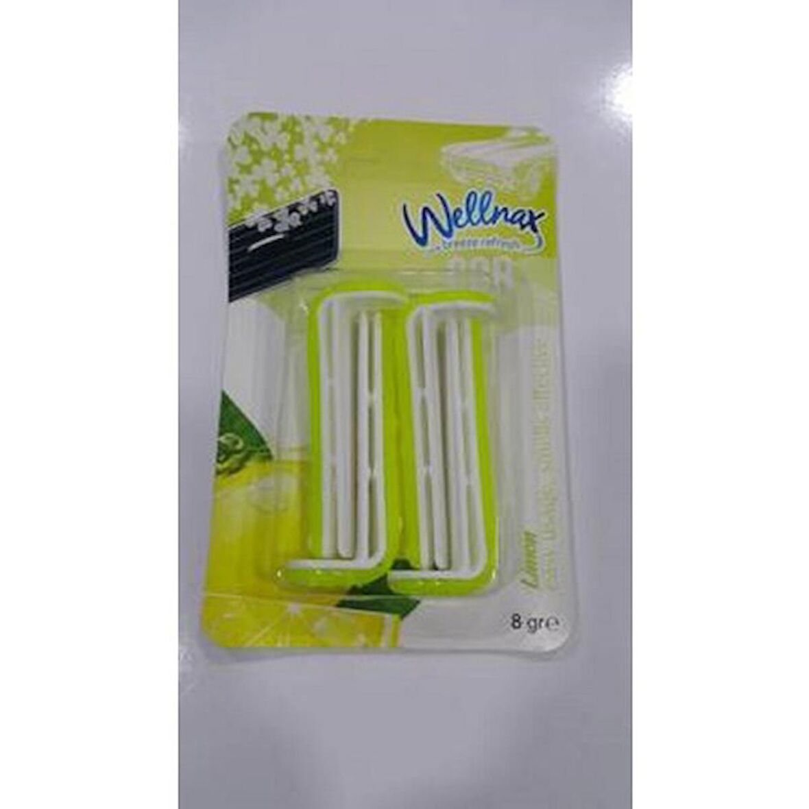 Wellnax Klips Oto Ferahlatıcı Limon 8 gr