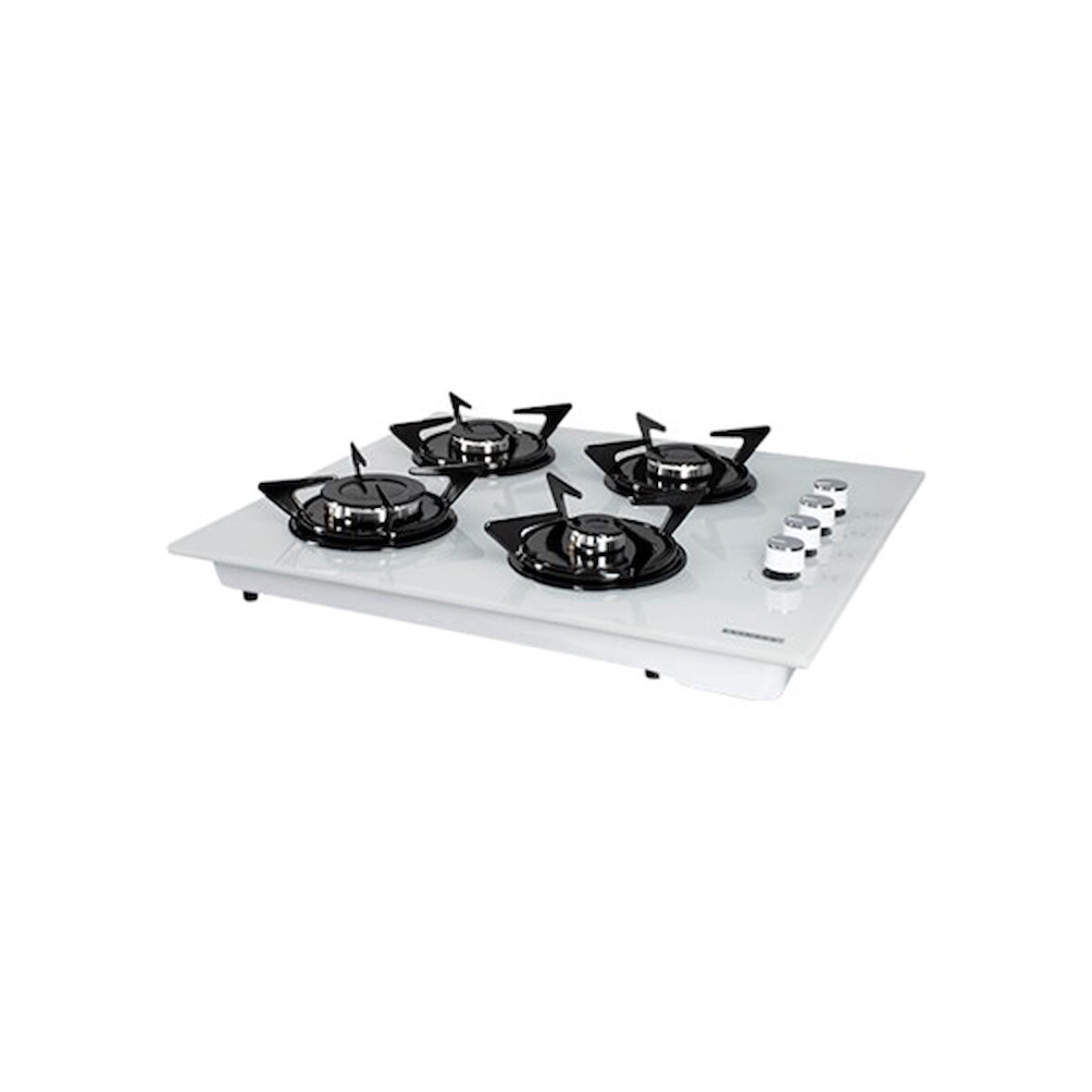 Luxell Beyaz Cam Set Üstü Ocak (40-TSHDF Oval )