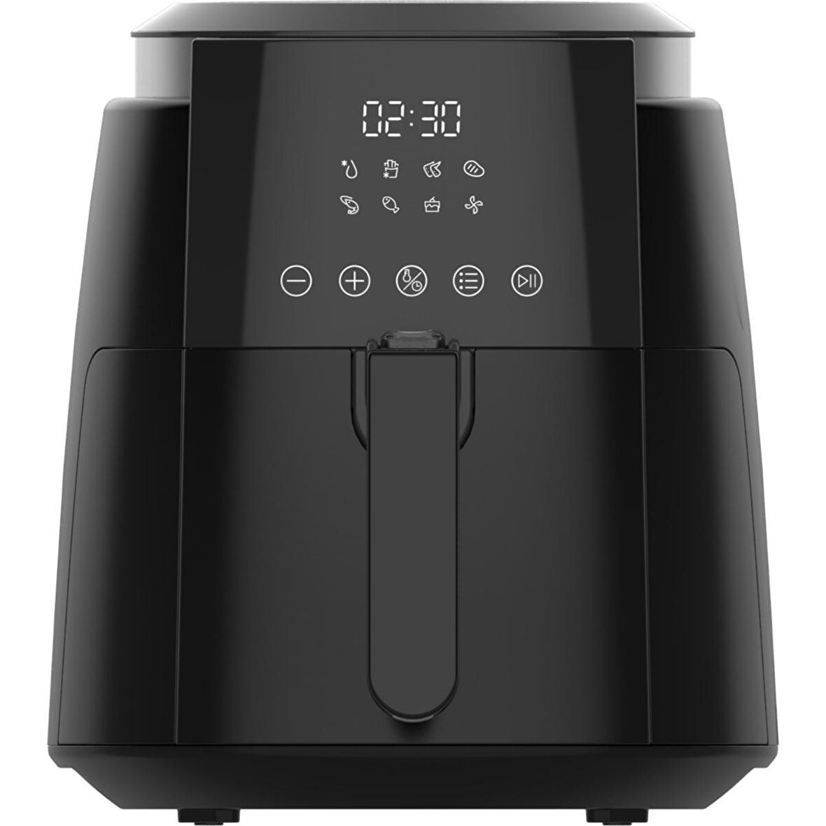 Kumtel Digital Fastfryer HAF-02 5.5 lt Yağsız Airfryer Siyah