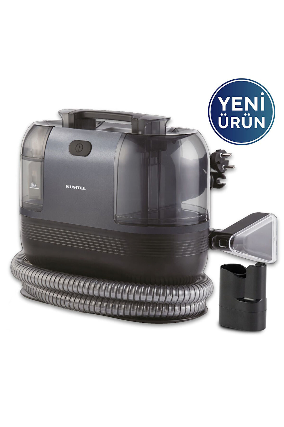 Kumtel Koltuk Ve Halı Yıkama Makinesi 450w 14kpa Hcc-02 Siyah