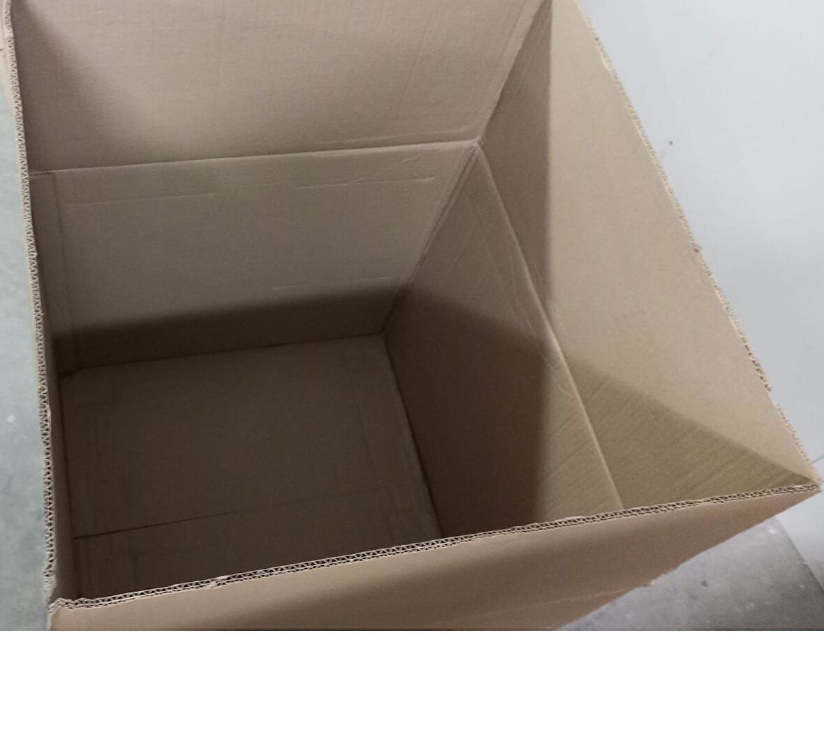 2 Adet BÜYÜK BOY 63 X 63 X 58 Boş Koli, Karton Kutu, Taşınma Kolisi, Gramajlı Çift Oluklu (BASKILI)