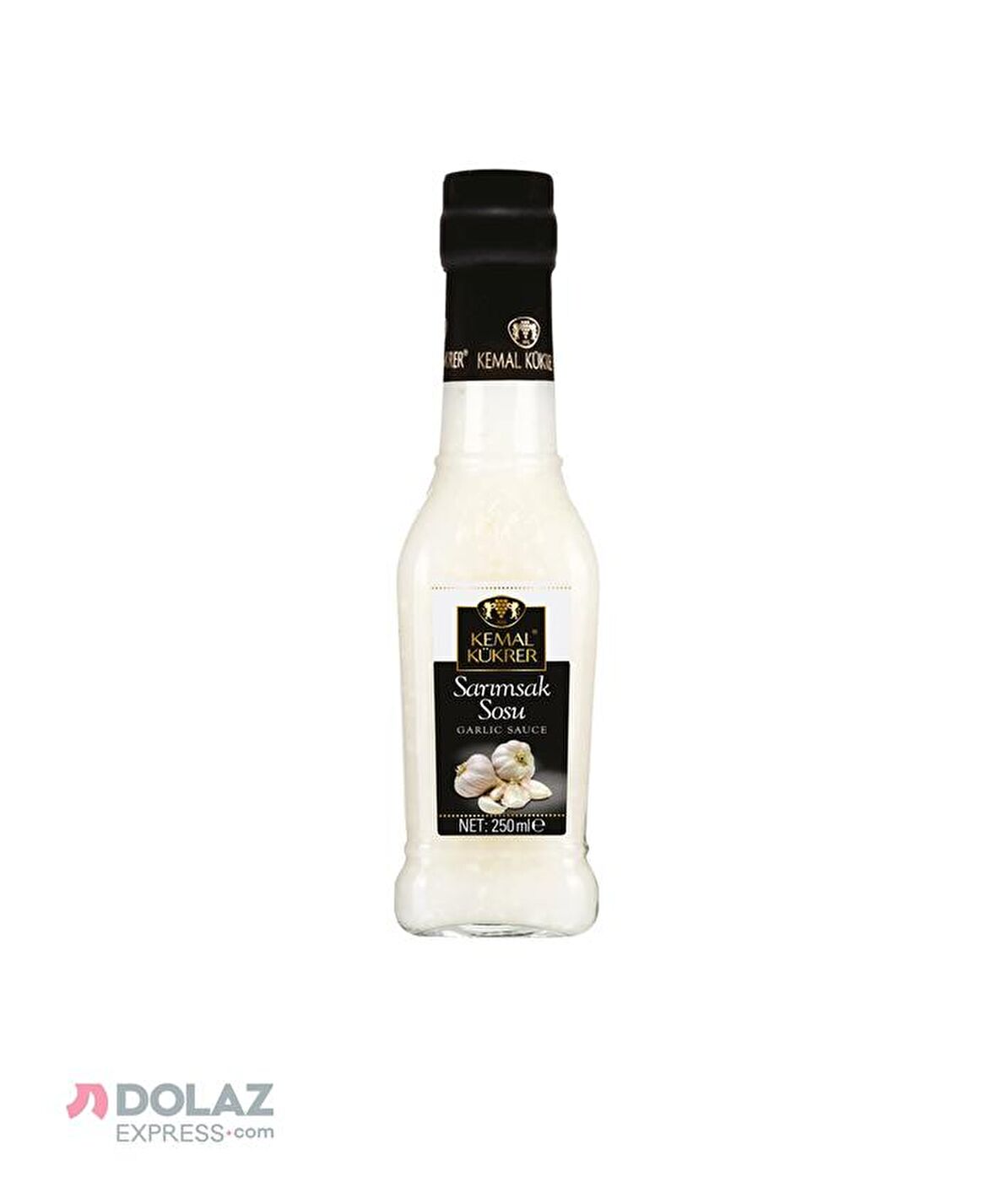Kemal Kükrer Sarımsak Sosu Cam 250 ml 
