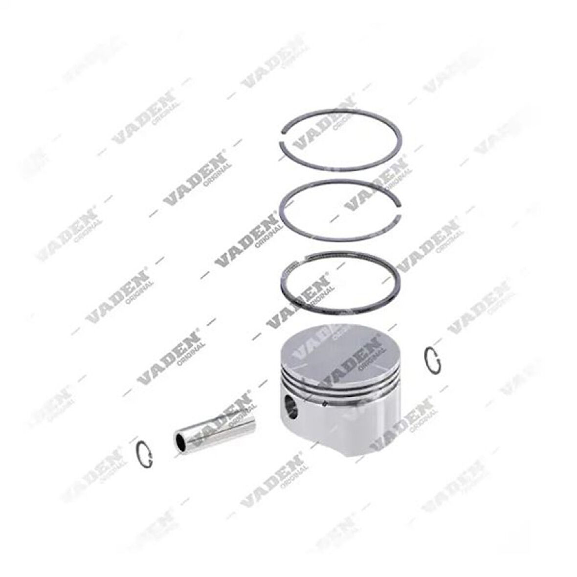 Mercedes Truck Kompresor Piston & Segman Ø86.00mm (std Mercedes Scanıa İveco Ford - Vaden 7000 861 100