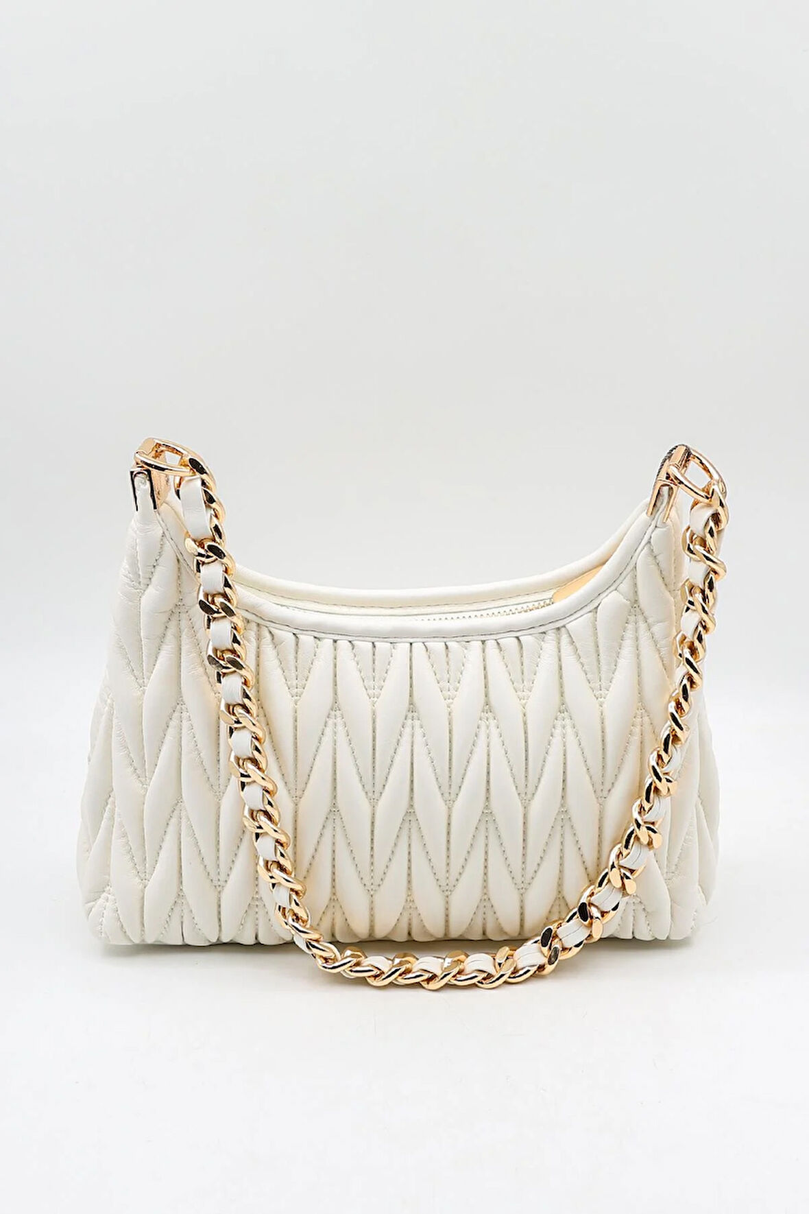 Kriste Bell Marka İthal Çapraz ve Baget Çanta KB 988 - Beyaz