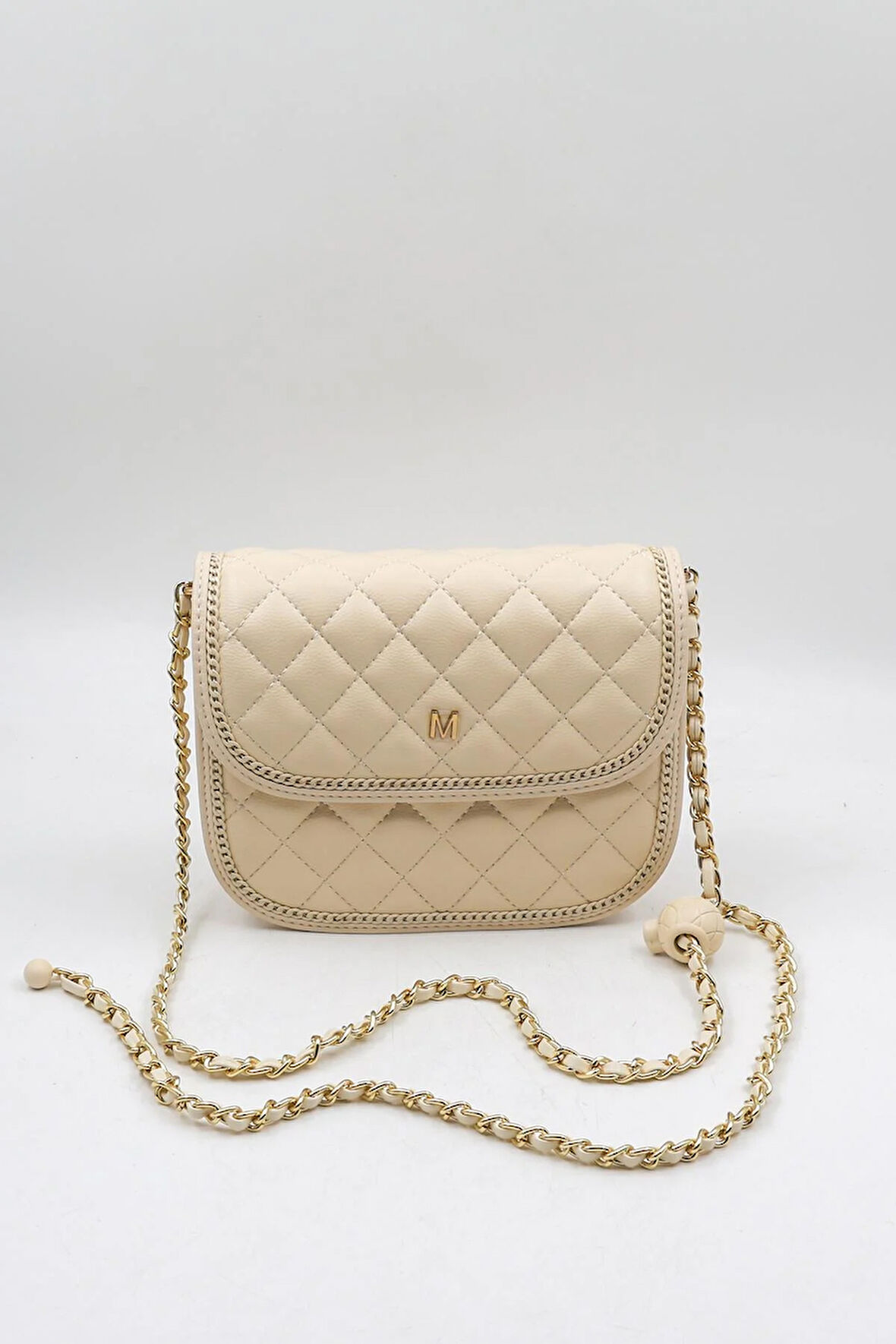 Kriste Bell İthal Kadın Çapraz Çanta KB042 - Bej