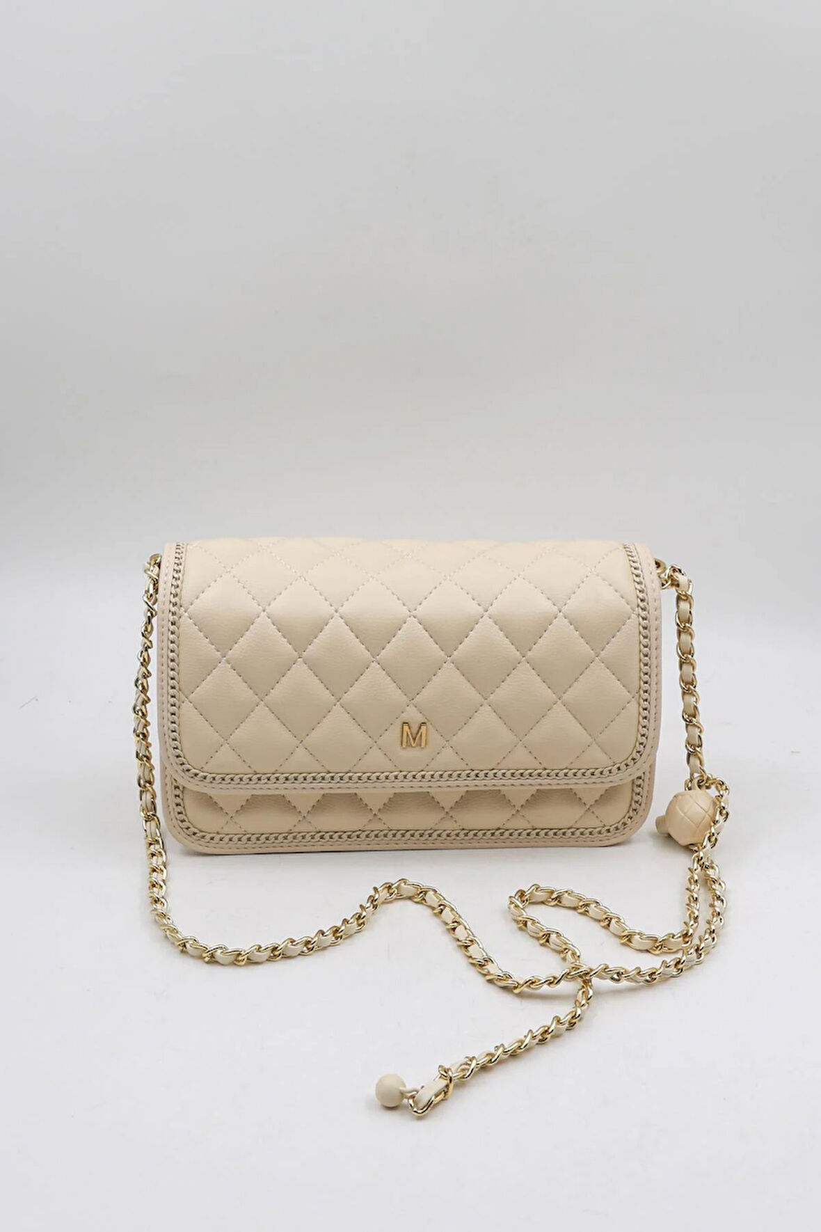 Kriste Bell İthal Kadın Çapraz Çanta KB043 - Bej