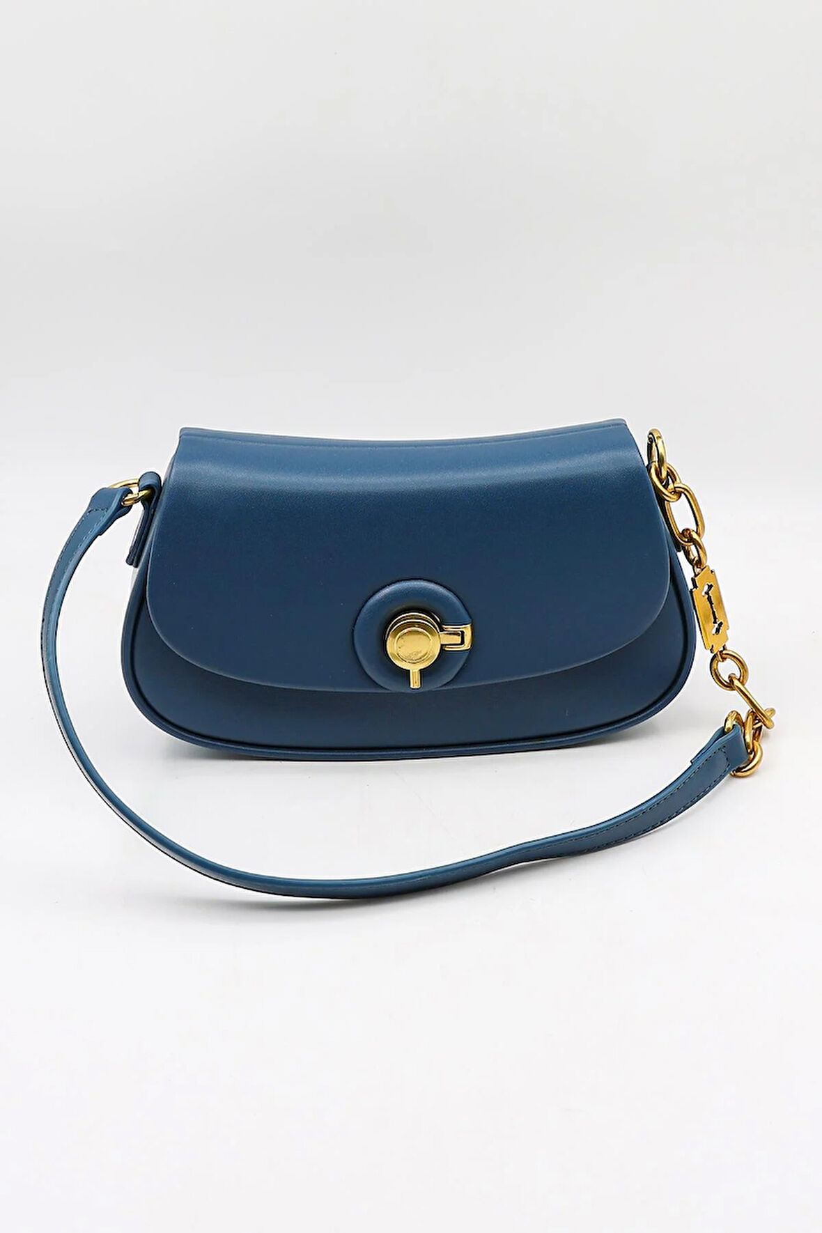 Kriste Bell İthal Kadın Baget ve Çapraz Çanta KB699 - Mavi