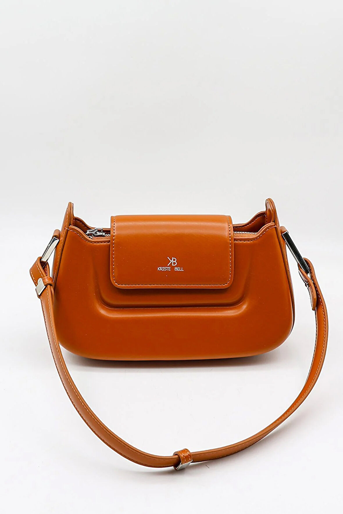 Kriste Bell Marka İthal Kadın Baget ve Çapraz Çanta KB861 Camel