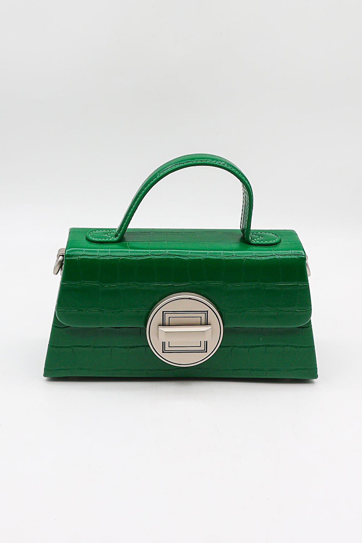 Kriste Bell Marka İthal Kroko Kadın Çanta KB909 - Yeşil