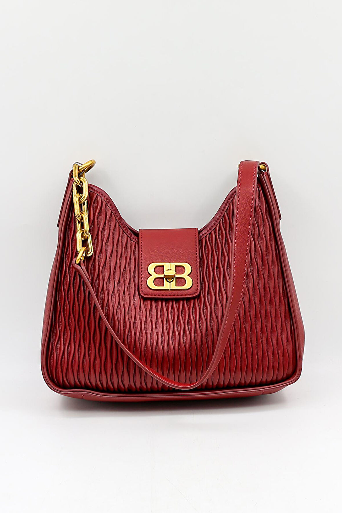 Kriste Bell Marka İthal Kadın Baget Çanta KB930 Bordo