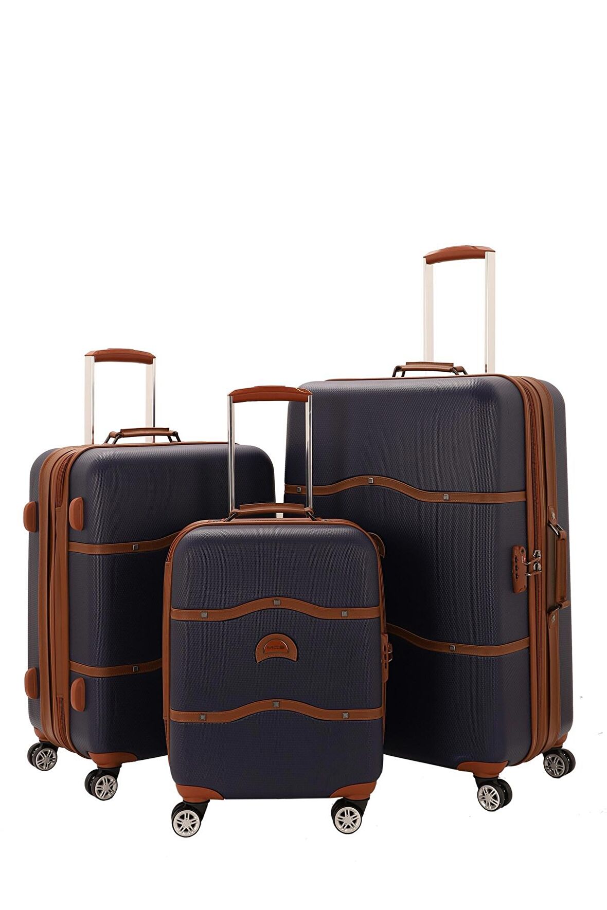 Mçs Üçlü Lüx Abs Valiz Seti V207