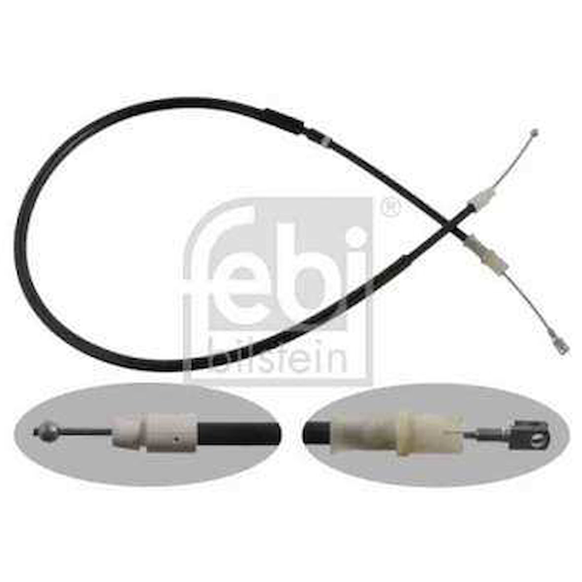 Vag El Fren Teli Arka Sag Sol Crafter Sprinter (3 3,2 3,5 4,6 Ton) 06 09 (1666/1407mm) - Febi 37272