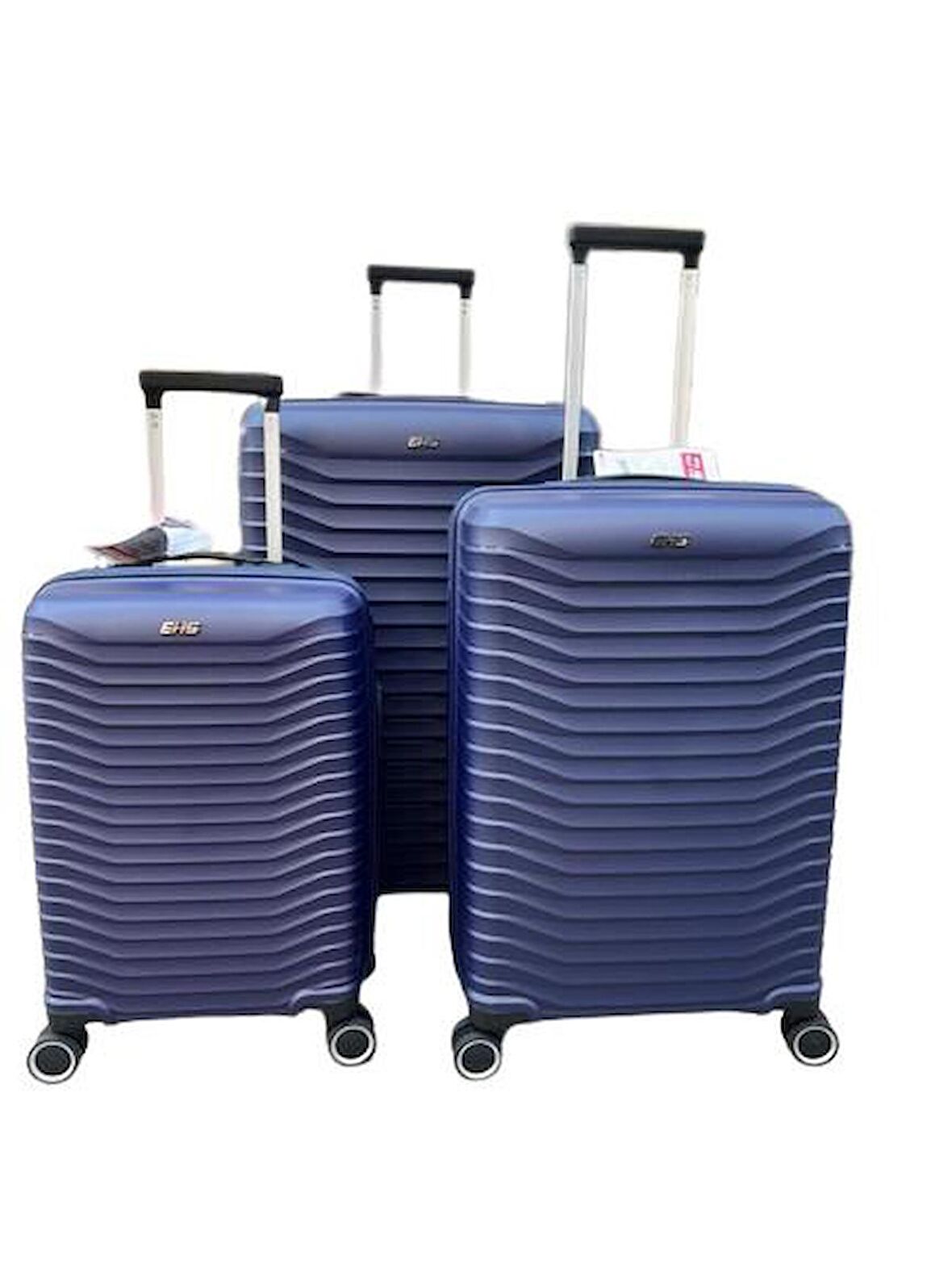 5235 Polipropilen 3 Lü Valiz Seti