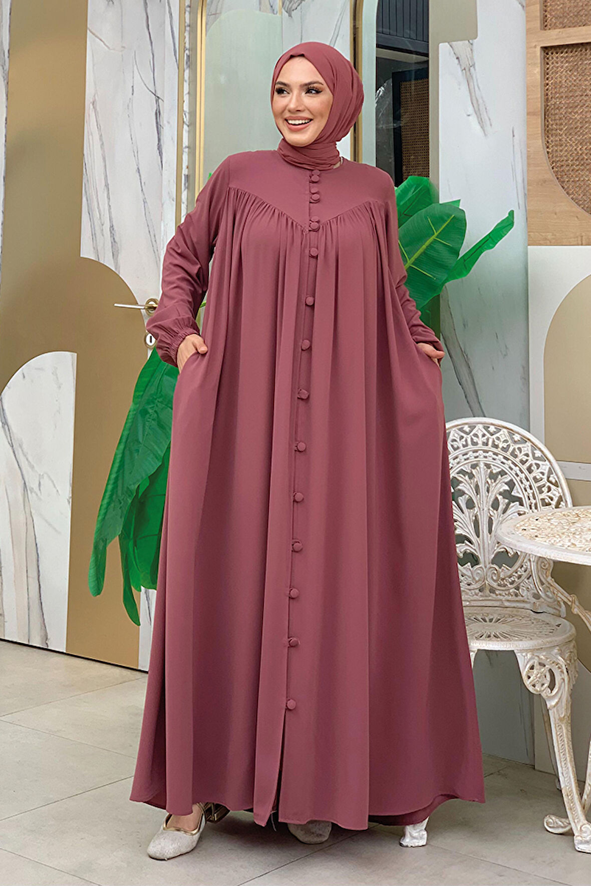 Robalı Britli Ferace 6022 Pudra