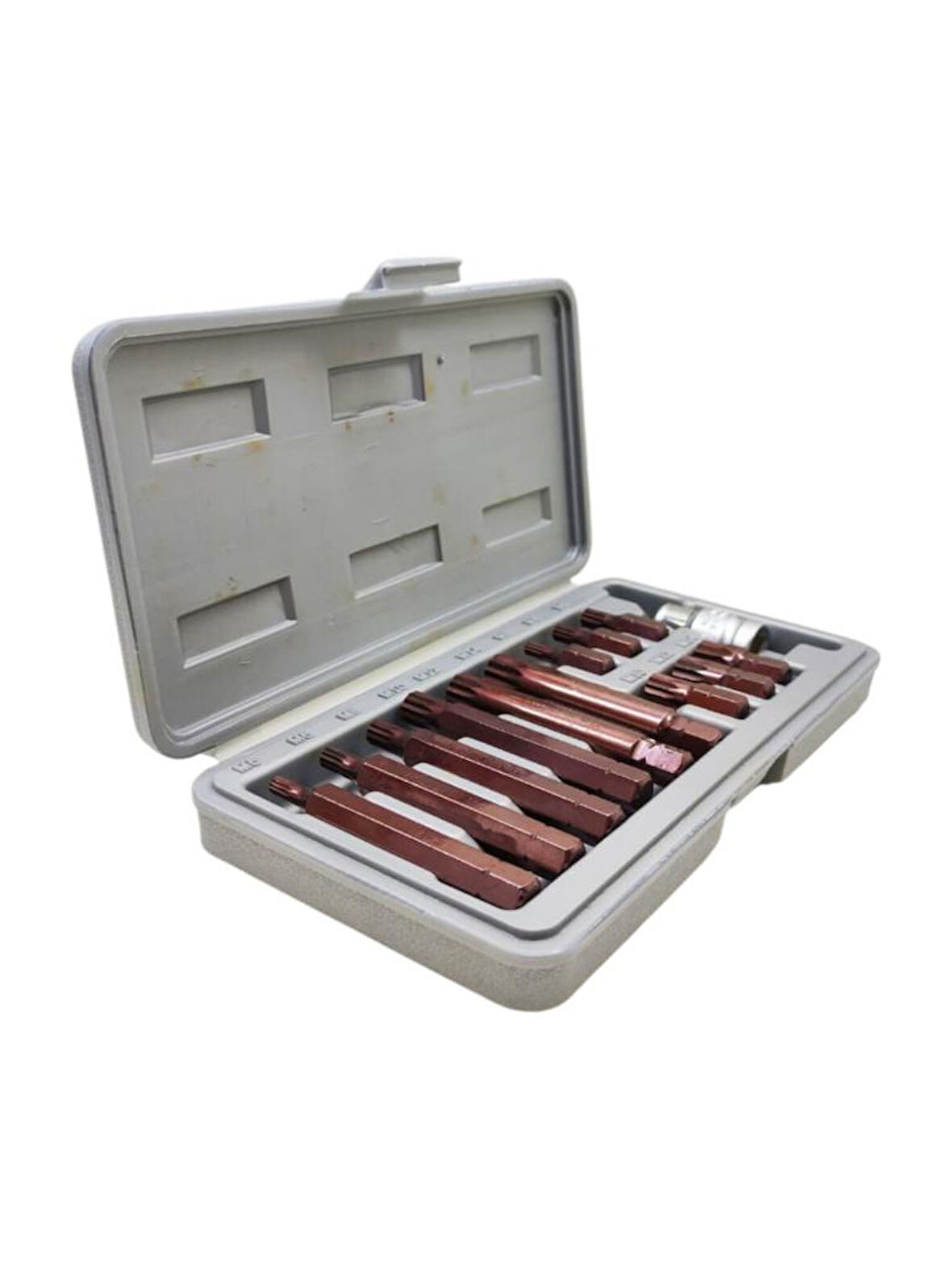 Nalburkent Rico Manyetik Köşe Kaplamalı Torx Bit Set 13 Parça KK0004