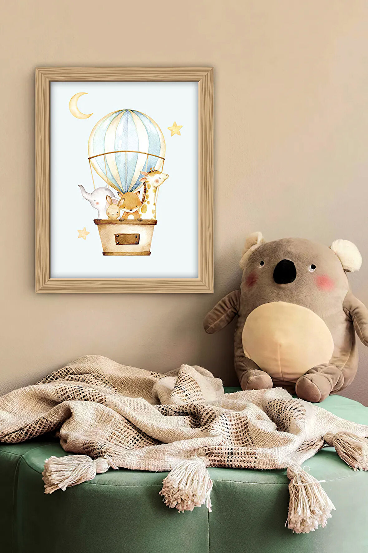 Tek Parça Çerçeve Görünümlü Mdf Tablo - 1SMKIDSARTAVESSA12