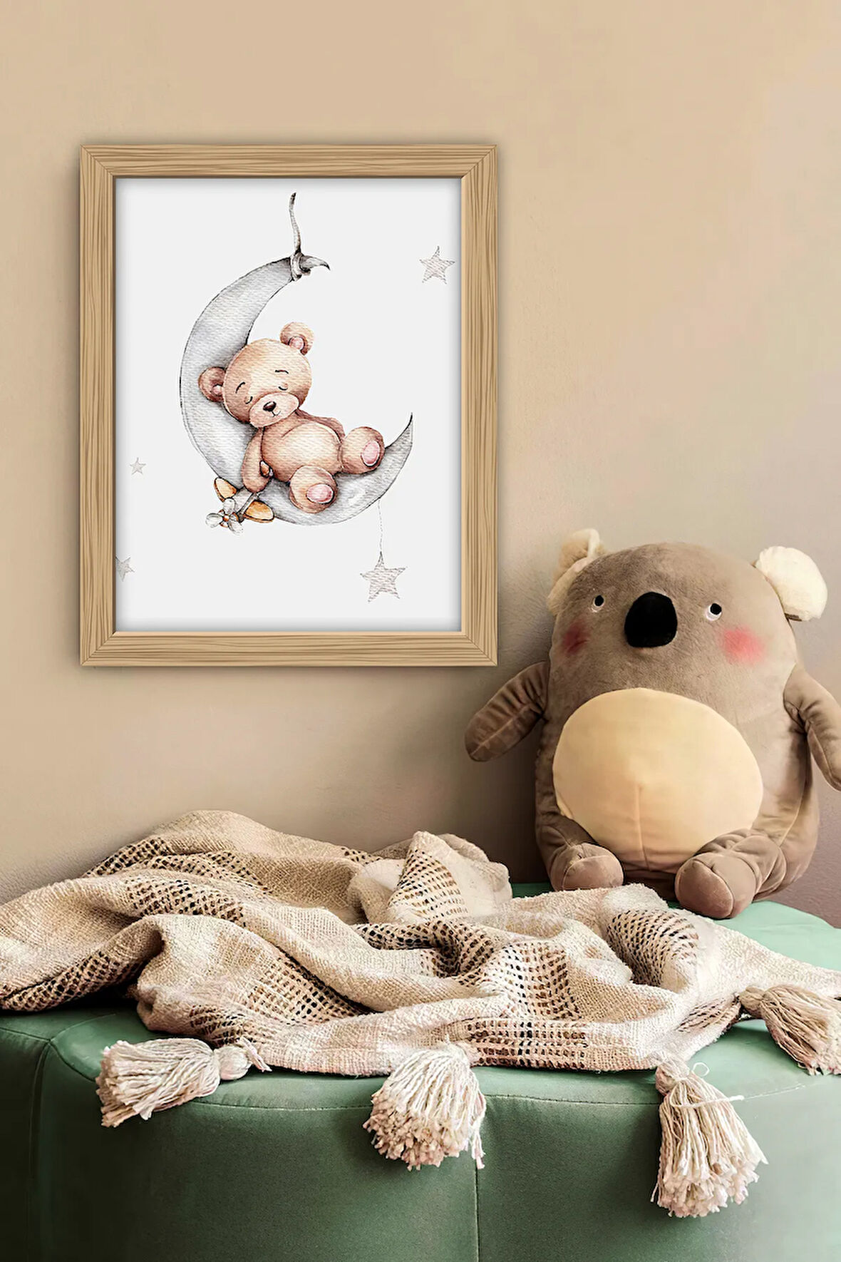 Tek Parça Çerçeve Görünümlü Mdf Tablo - 1SMKIDSARTAVESSA13