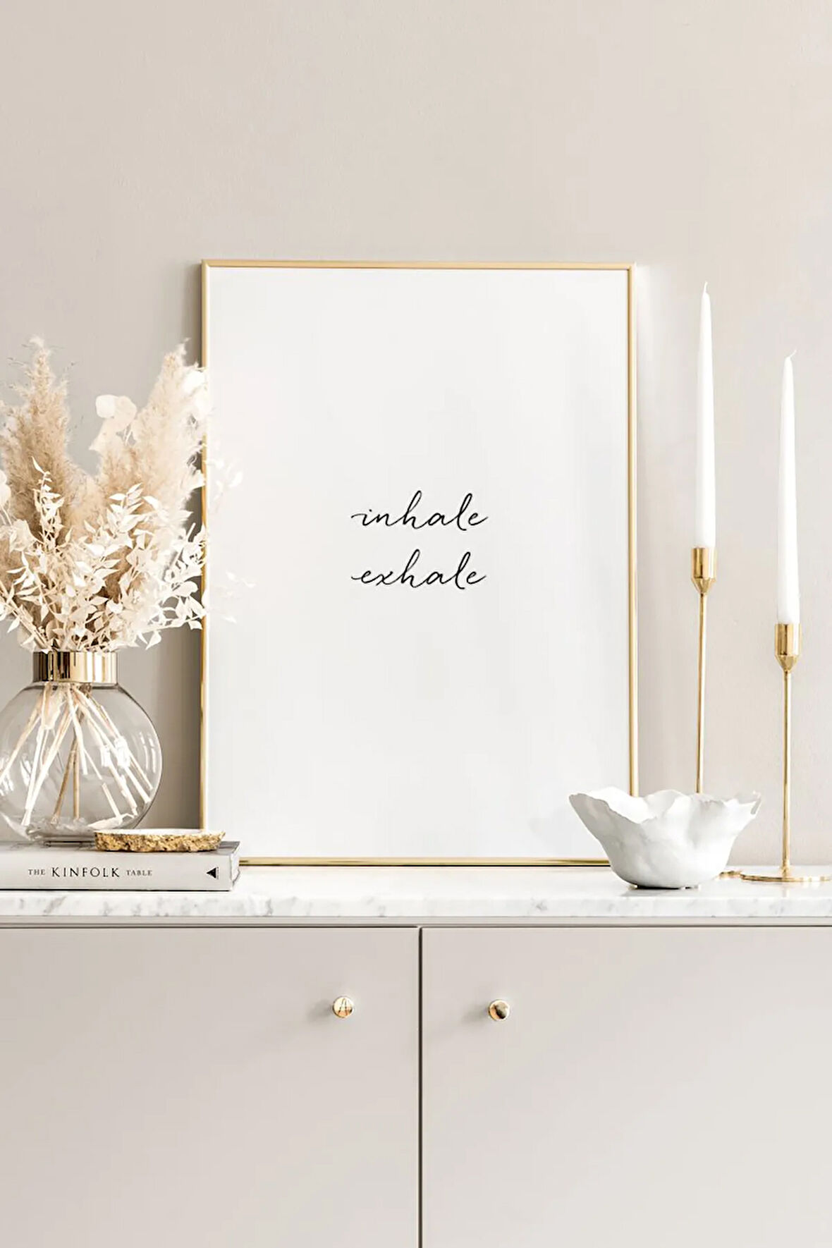 Tek Parça Çerçeve Görünümlü Mdf Tablo - TEKHAMMDF37