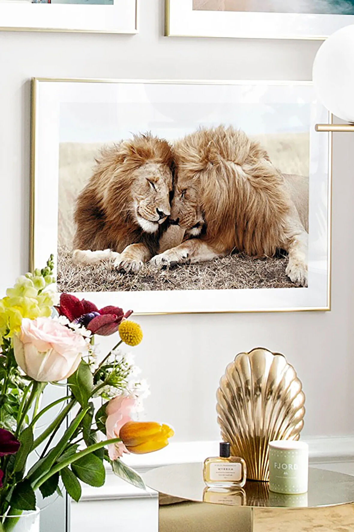 Tek Parça Çerçeve Görünümlü Mdf Tablo - TEKHAMMDF42