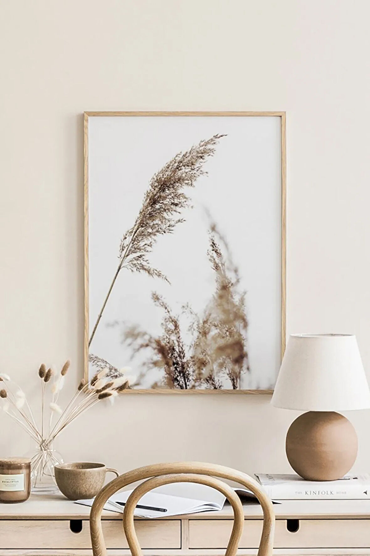 Tek Parça Çerçeve Görünümlü Mdf Tablo - TEKHAMMDF112