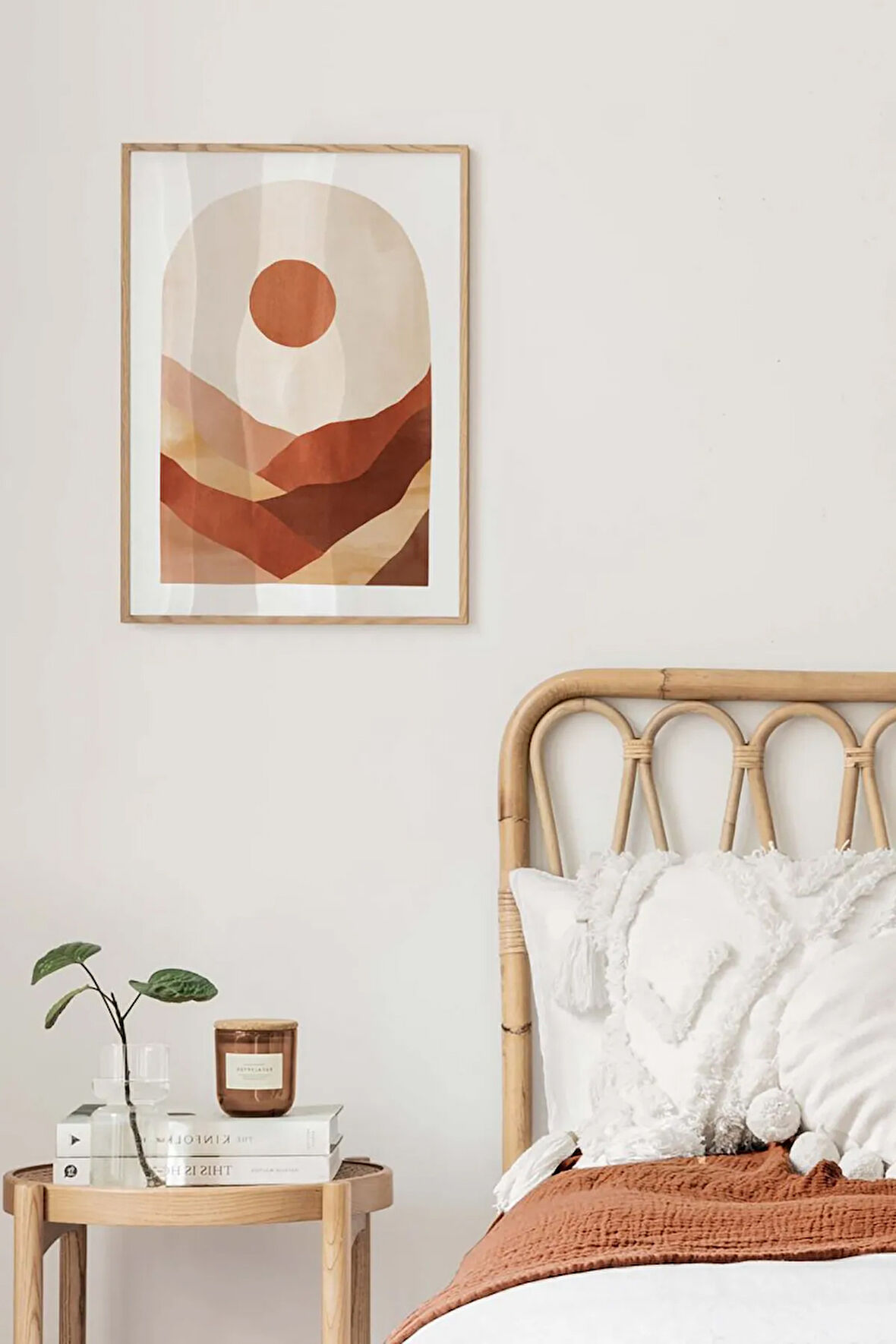 Tek Parça Çerçeve Görünümlü Mdf Tablo - TEKHAMMDF113