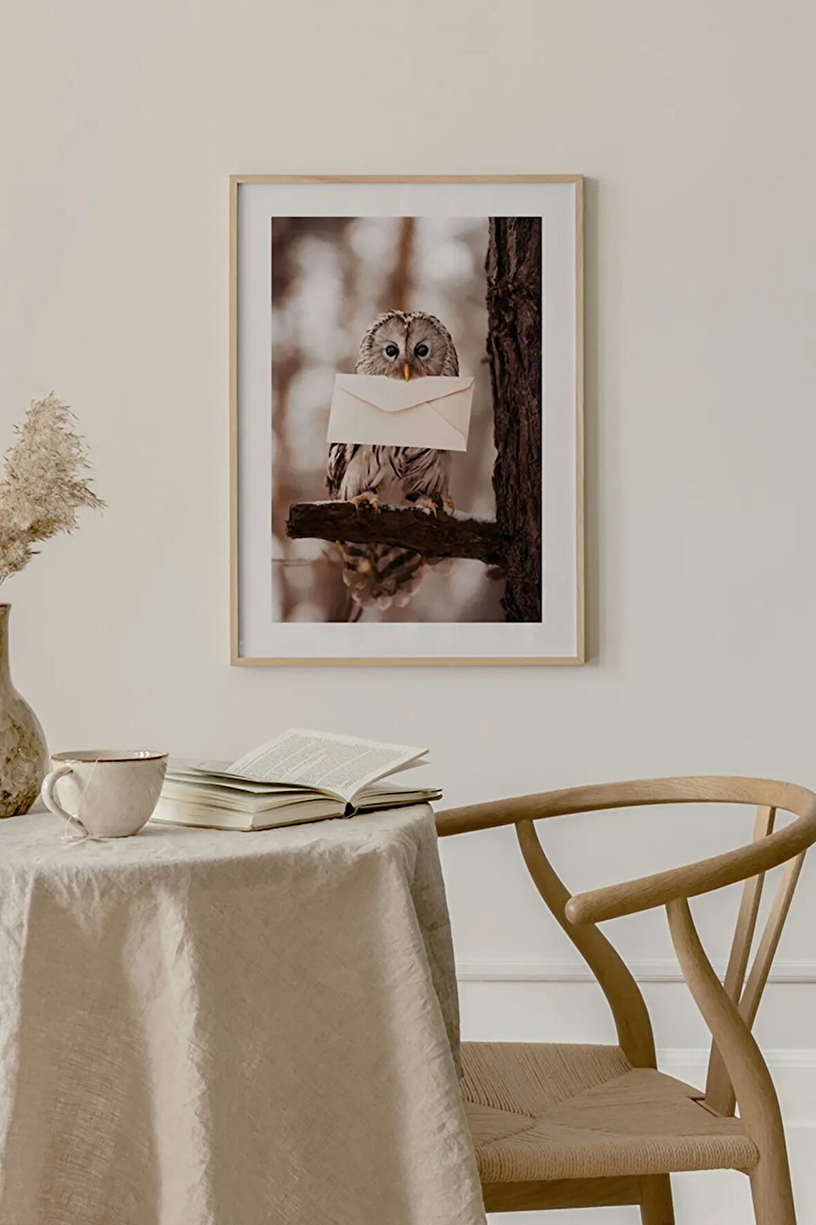 Tek Parça Çerçeve Görünümlü Mdf Tablo - TEKHAMMDF116