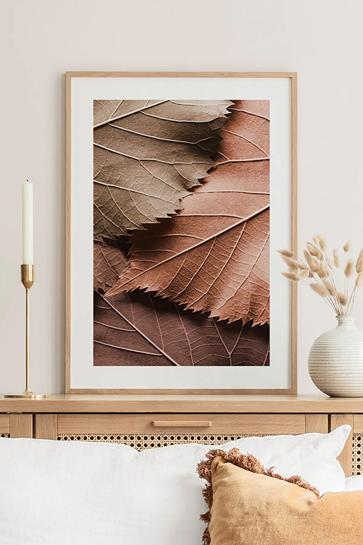 Tek Parça Çerçeve Görünümlü Mdf Tablo - TEKHAMMDF119