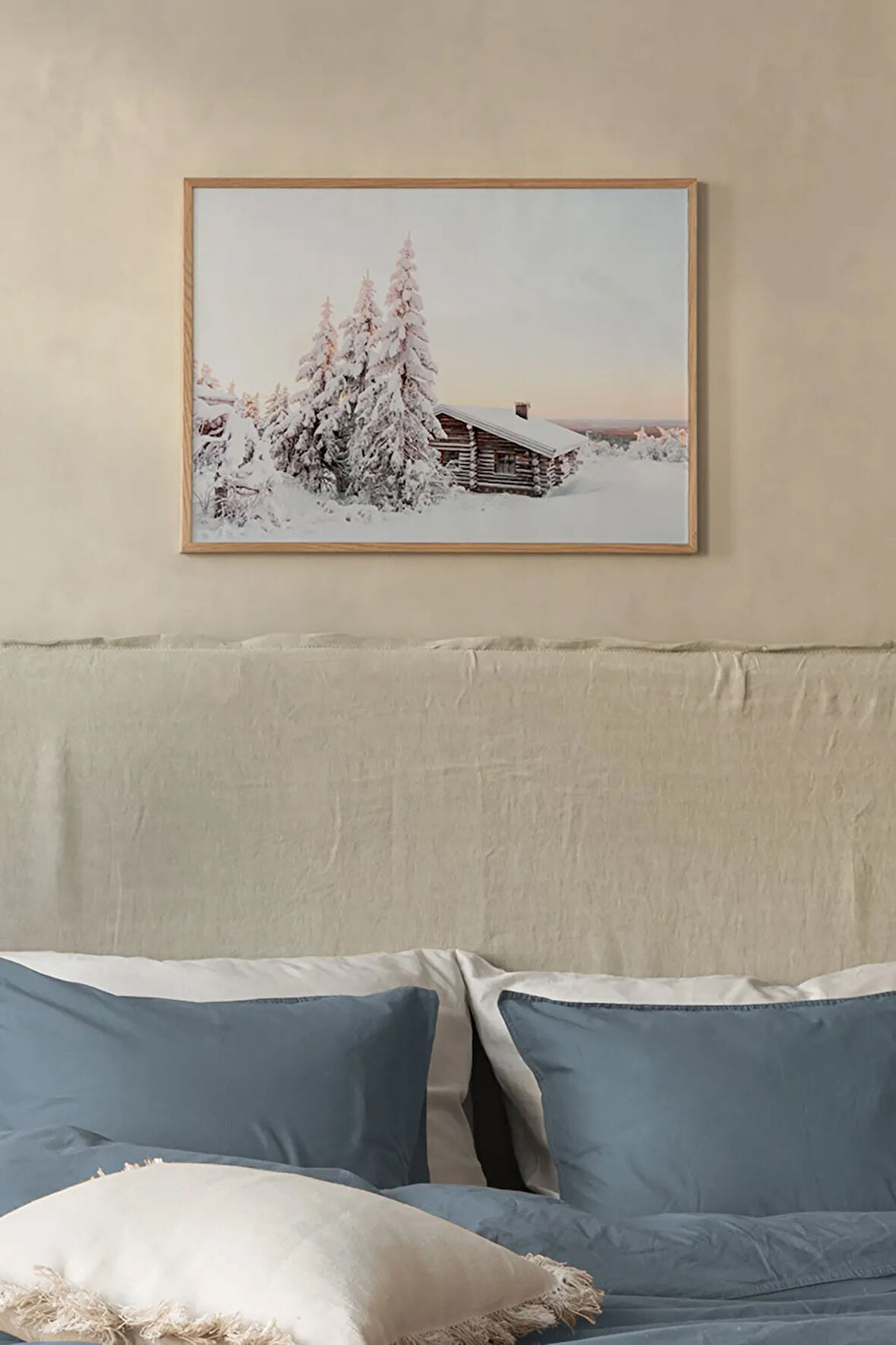 Tek Parça Çerçeve Görünümlü Mdf Tablo - TEKHAMMDF129