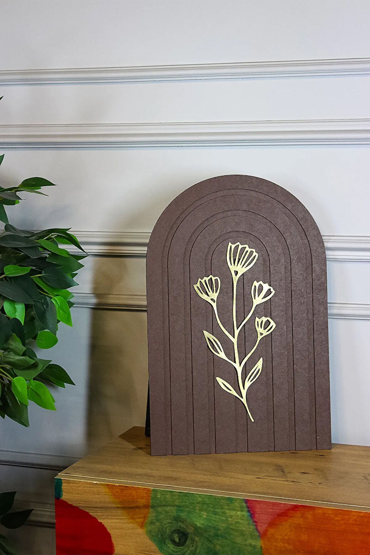 Prestige Serisi 3d Katmanlı Tablo Koleksiyonu - Flower Model 4