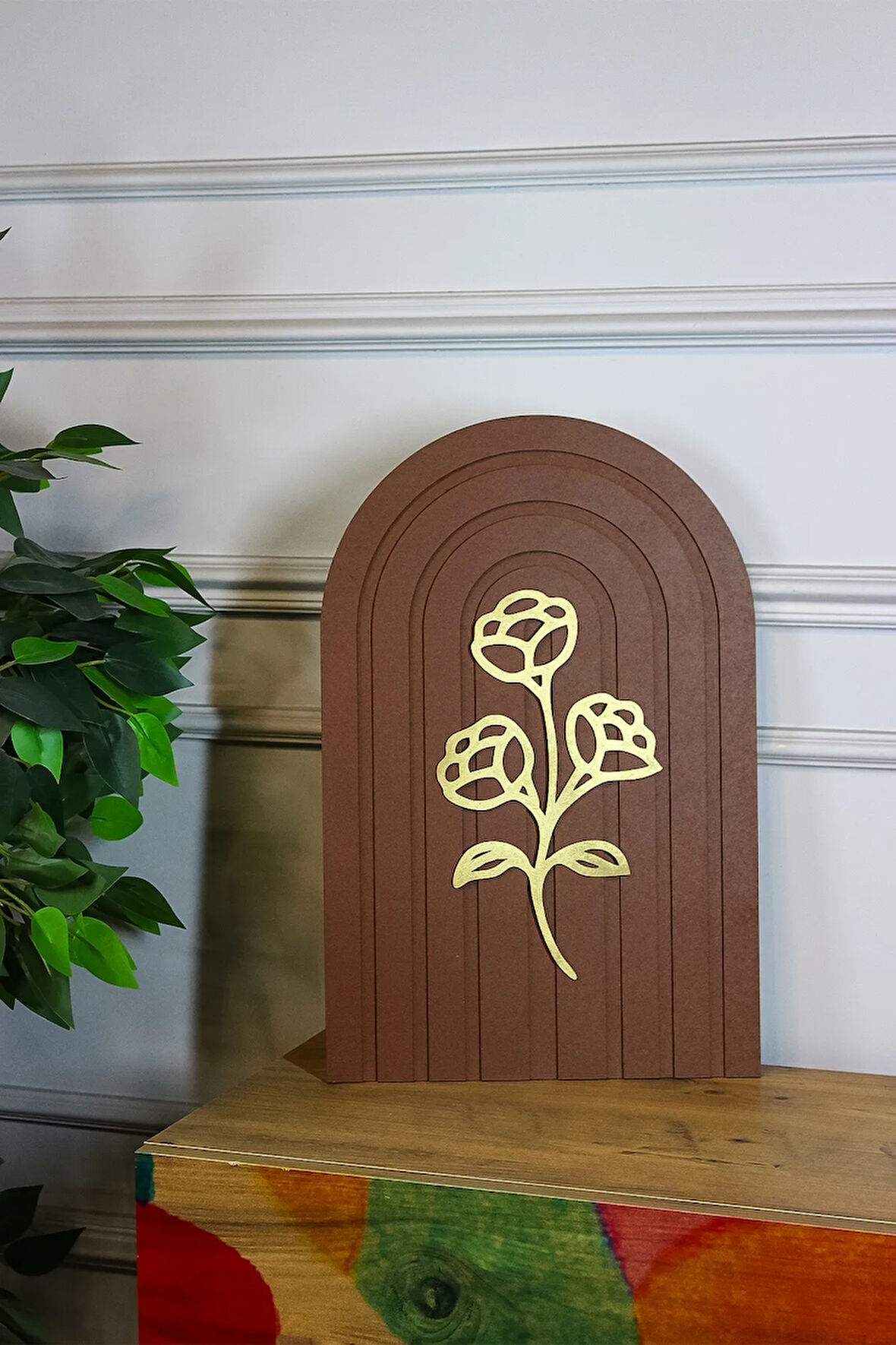 Prestige Serisi 3d Katmanlı Tablo Koleksiyonu - Flower Model 10